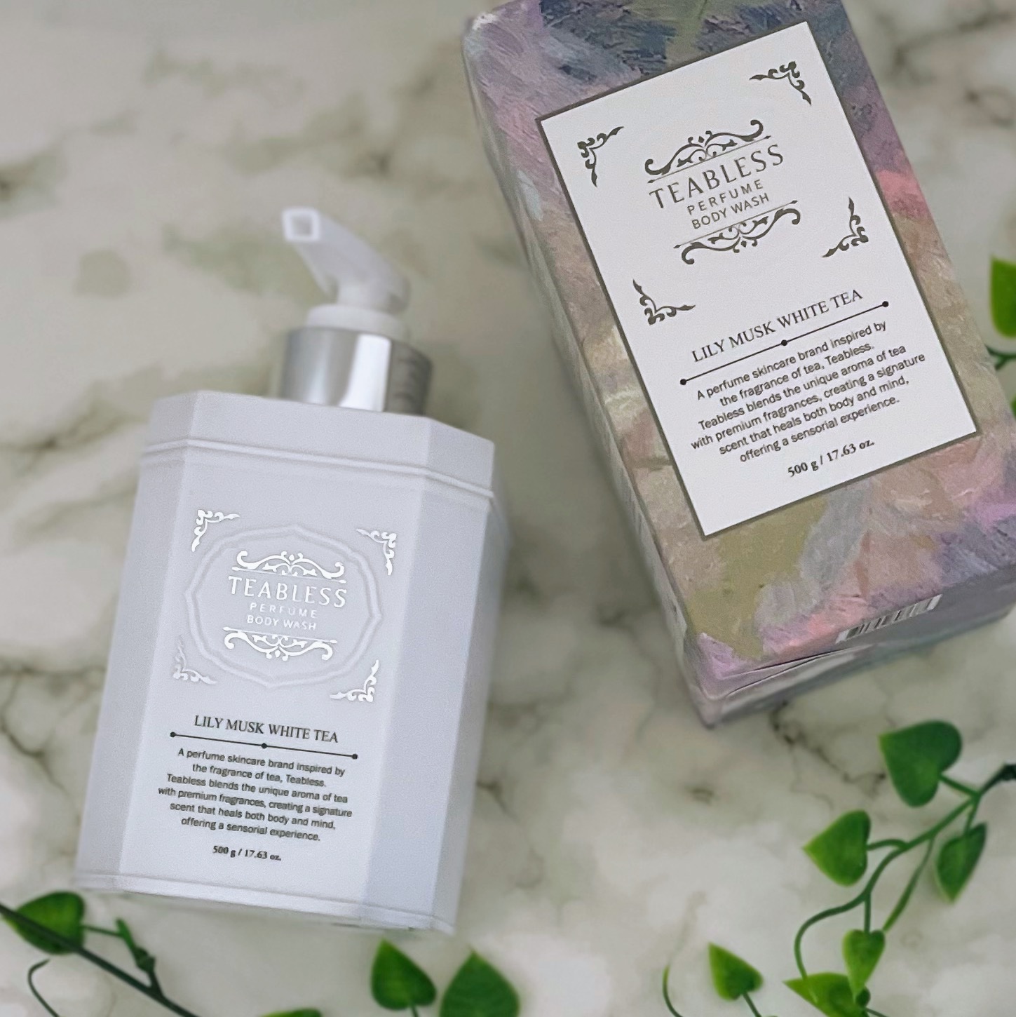 パフュームボディウォッシュ リリームスクホワイトティー/TEABLESS/ボディソープを使ったクチコミ（2枚目）