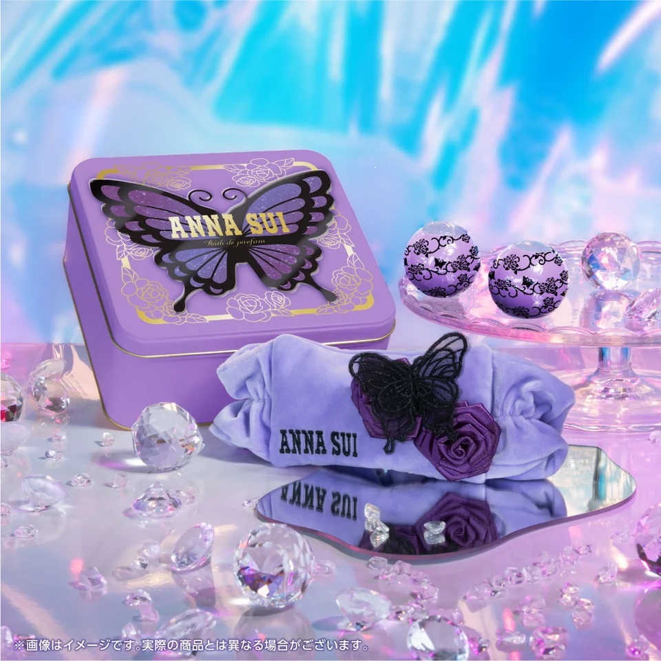びっくらたまご　Bath de parfum ANNA SUI バスタイムリラックスセット / バンダイ