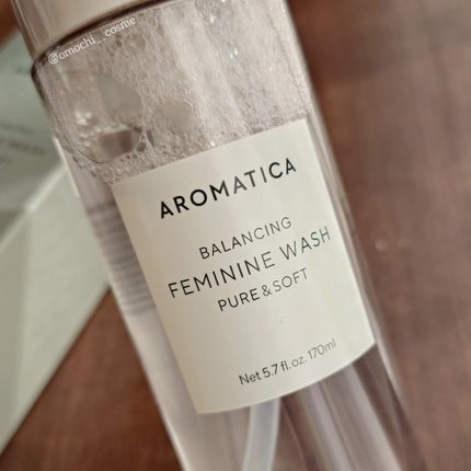 ピュア&ソフトフェミニンウォッシュ /AROMATICA/デリケートゾーンケアを使ったクチコミ(3枚目)
