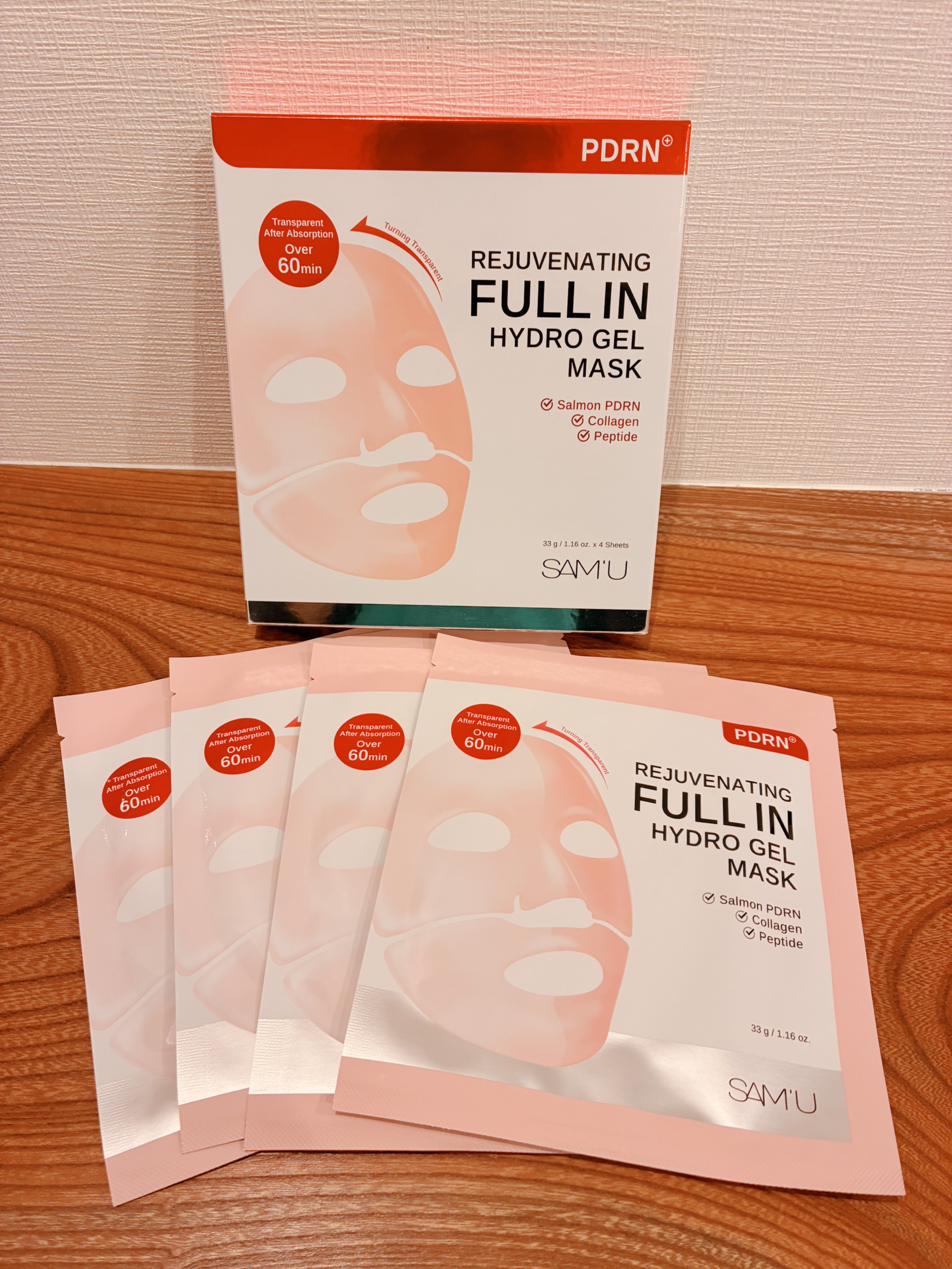 PDRNリジュべネティングフルインハイドロゲルマスク/SAM'U/シートマスク・パックを使ったクチコミ（1枚目）