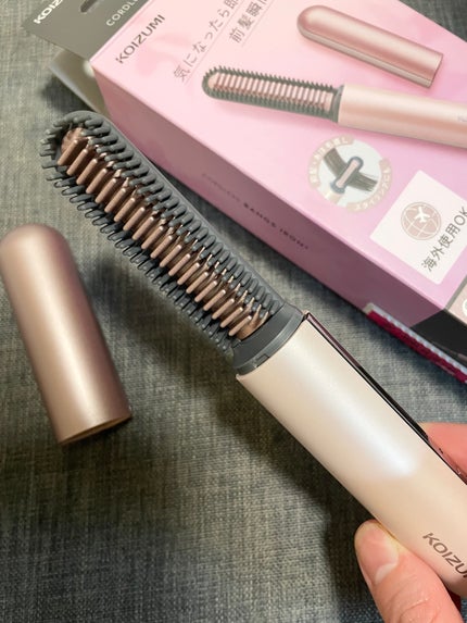 コードレス前髪アイロンプラス KHR-6430/KOIZUMI/ヒートブラシを使ったクチコミ(2枚目)