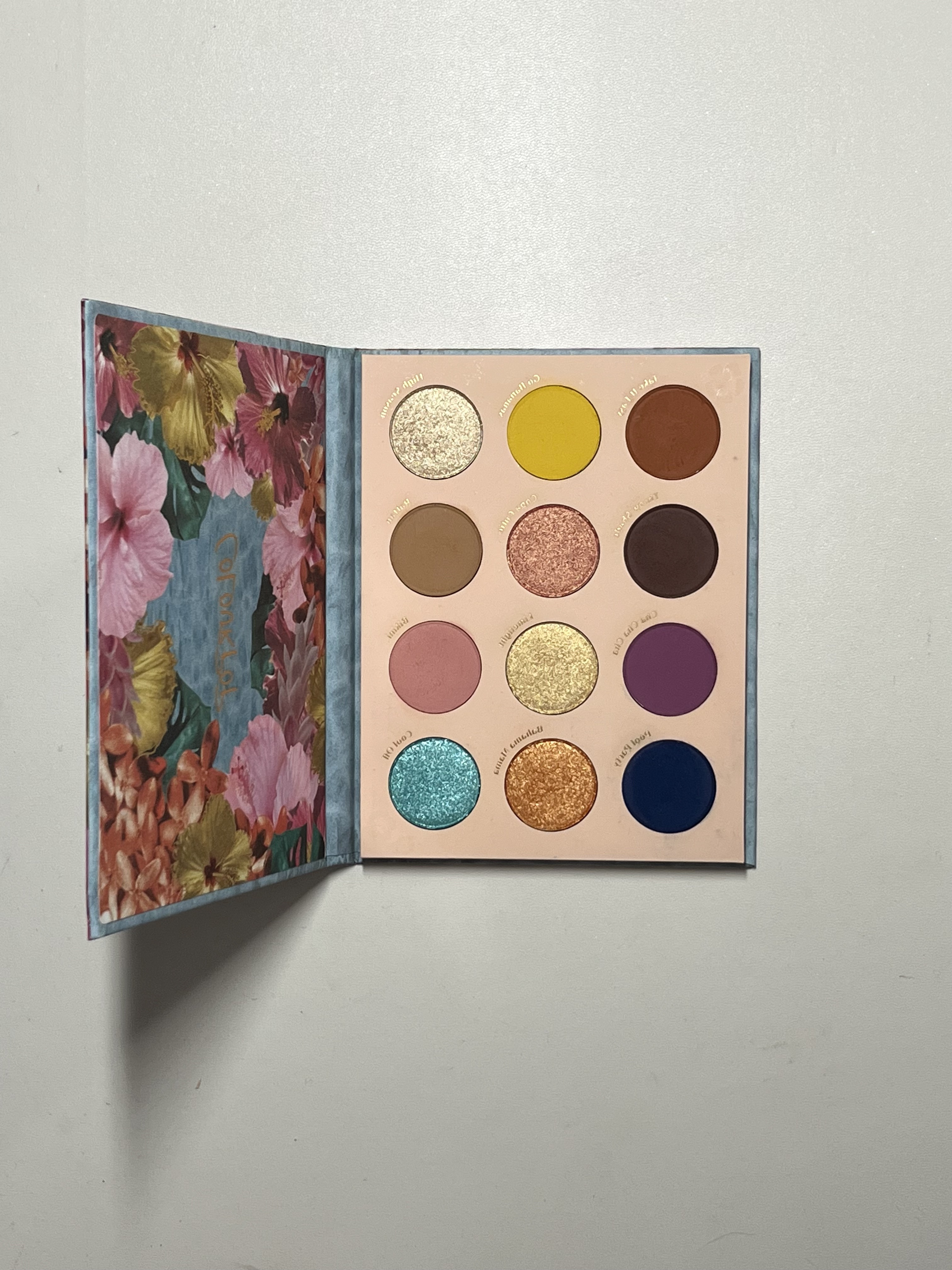  カバナクラブ/ColourPop/アイシャドウパレットを使ったクチコミ（1枚目）