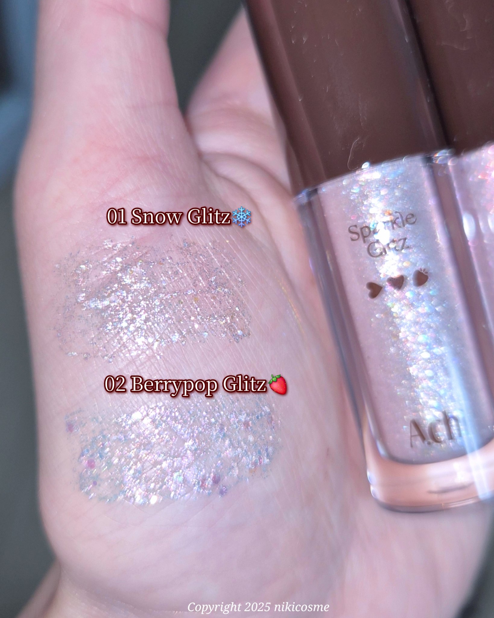 シュガービームハイライター/A.chi/パウダーハイライトを使ったクチコミ（3枚目）