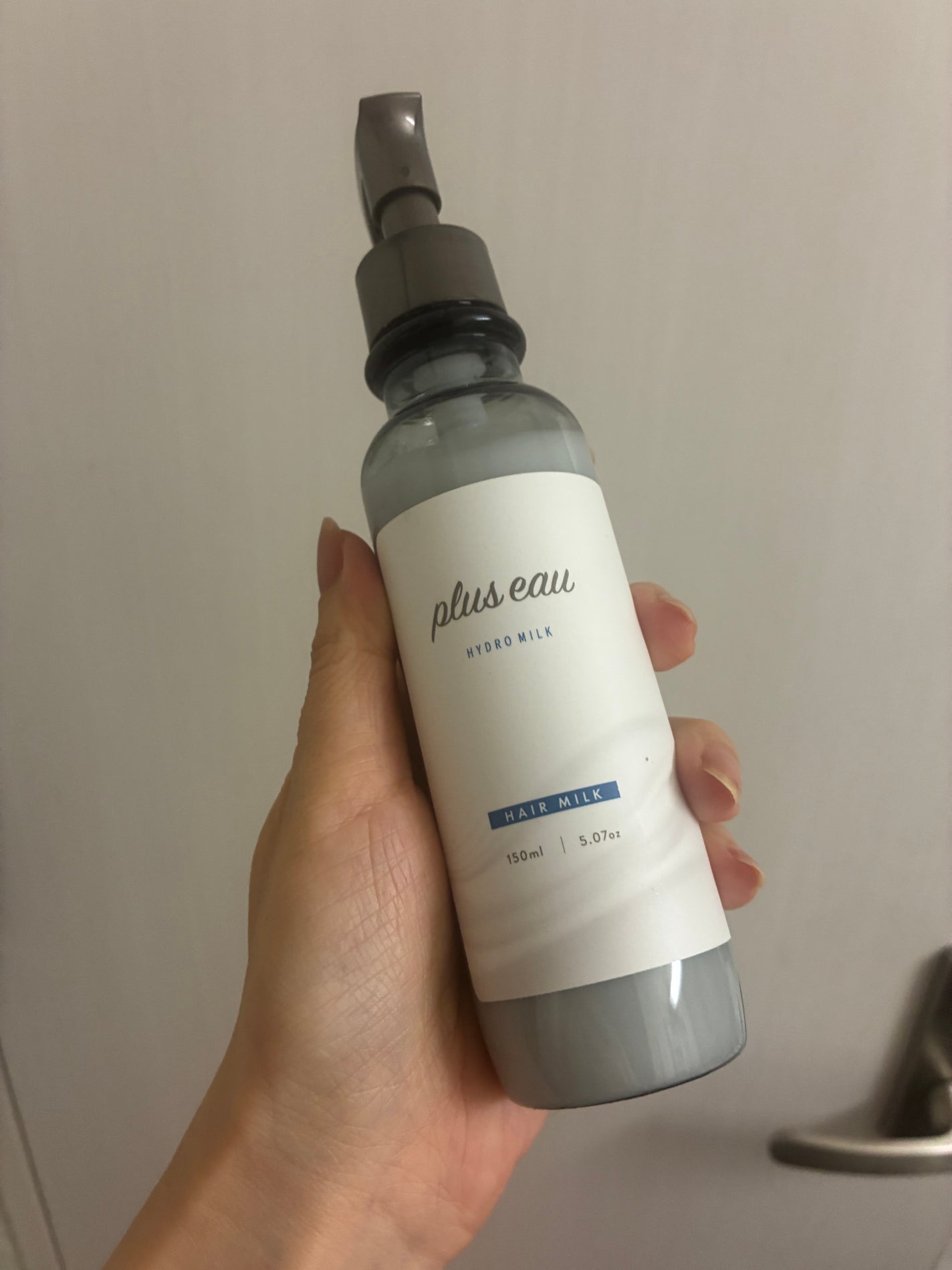 プリュスオー ハイドロミルク/plus eau/ヘアミルクを使ったクチコミ(1枚目)