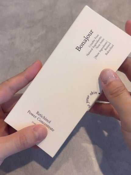 レチノールパワー コンセントレートクリーム/Bonajour/フェイスクリームを使ったクチコミ(3枚目)