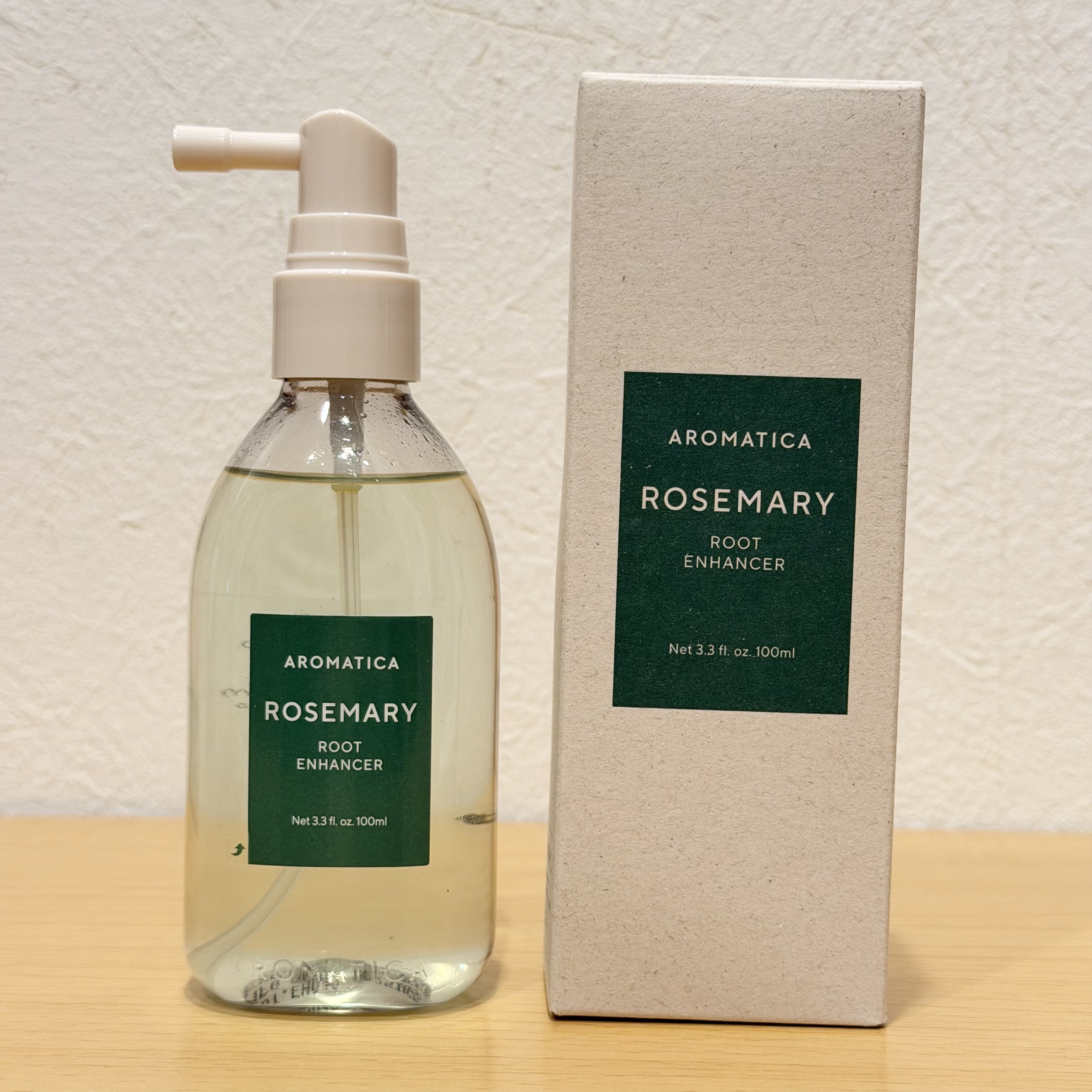 ローズマリールートエンハンサー/AROMATICA/頭皮ローションを使ったクチコミ（1枚目）