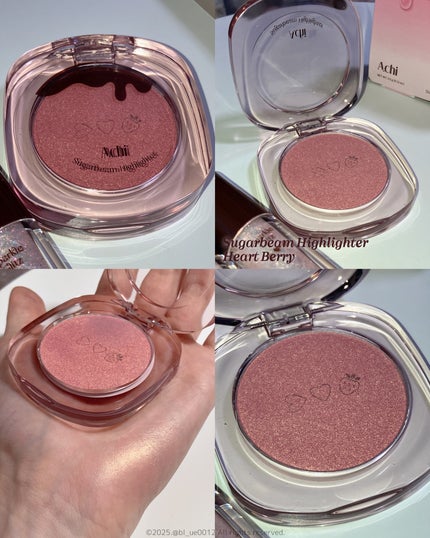 シュガービームハイライター/A.chi/パウダーハイライトを使ったクチコミ(4枚目)