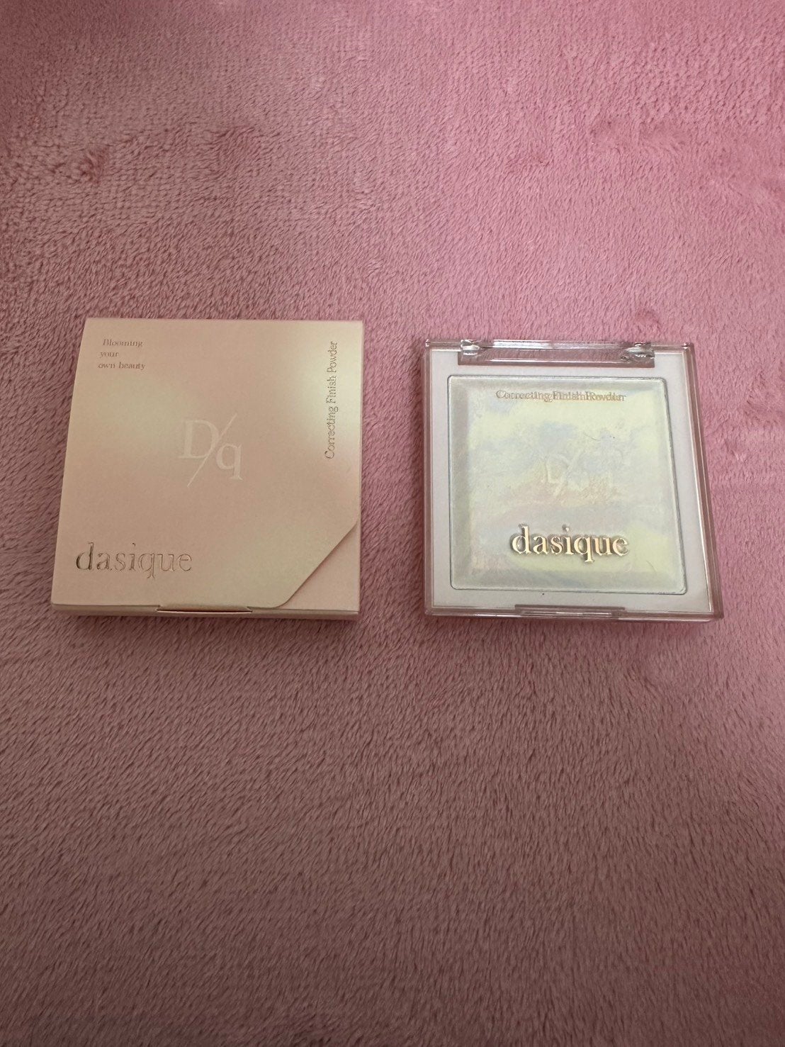 コレクティングフィニッシュパウダー/dasique/プレストパウダーを使ったクチコミ(1枚目)