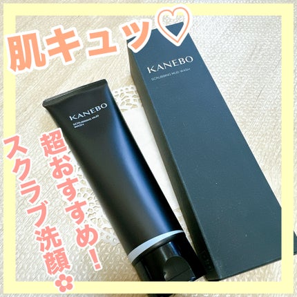 スクラビング マッド ウォッシュ/KANEBO/洗顔フォームを使ったクチコミ(1枚目)