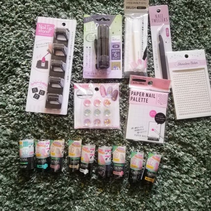 ネイルチップスタンド/セリア/ネイル用品を使ったクチコミ(1枚目)