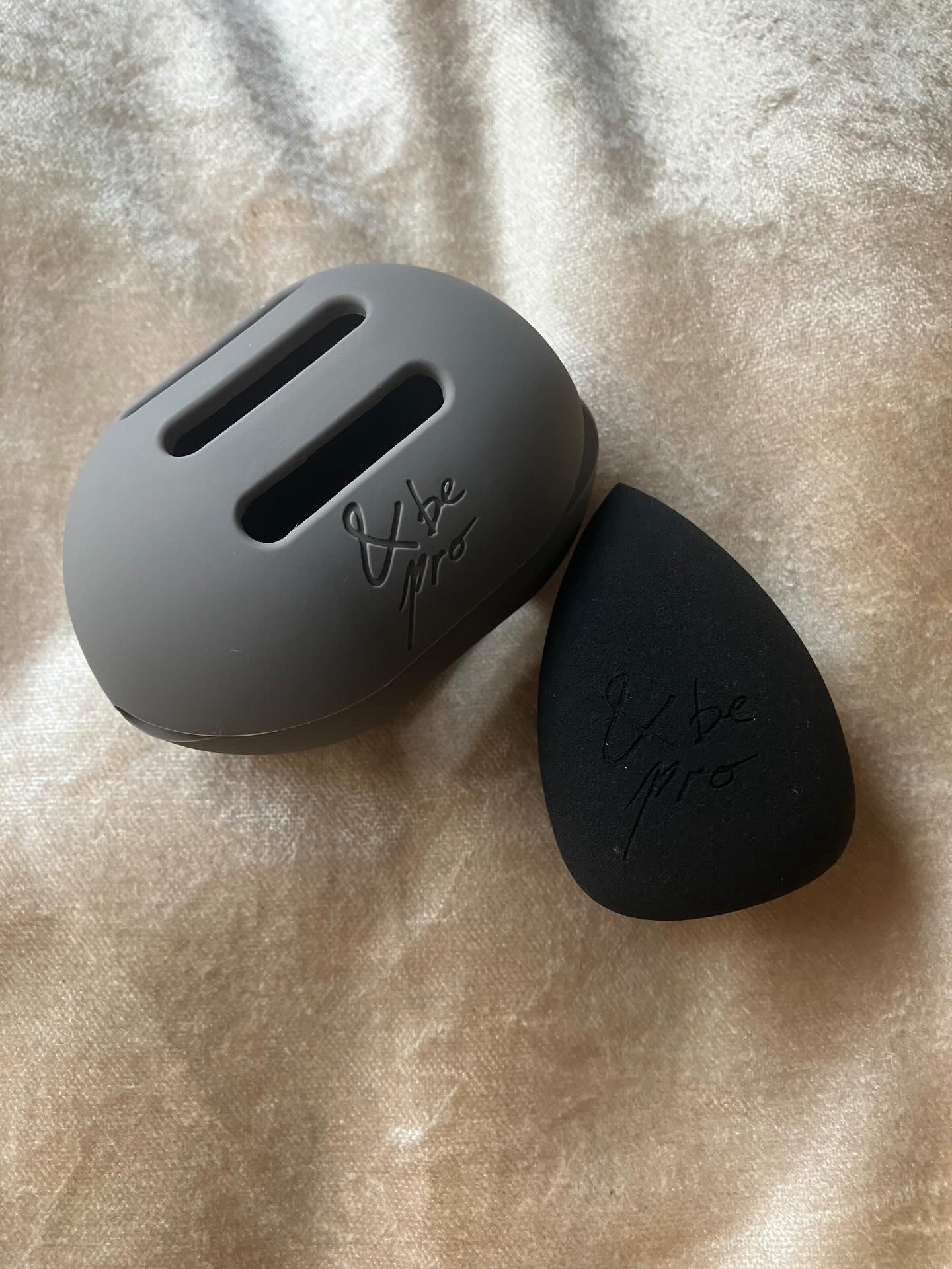 &be ブラックスポンジ/＆be/パフ・スポンジを使ったクチコミ（1枚目）