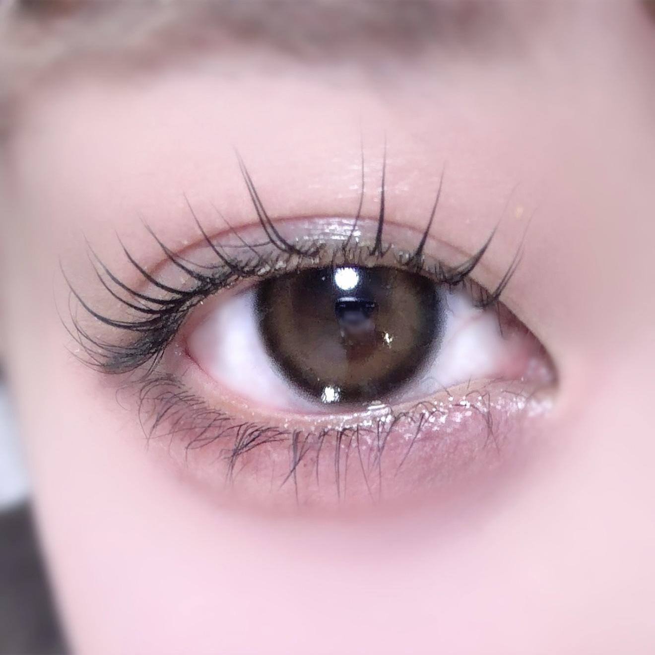 KATEの極薄ピンクで粘膜ラインも涙袋も仕上げるの可愛いよ♪