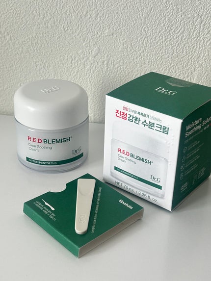 レッドブレミッシュ クリアスージングクリーム/Dr.G/フェイスクリームを使ったクチコミ(3枚目)