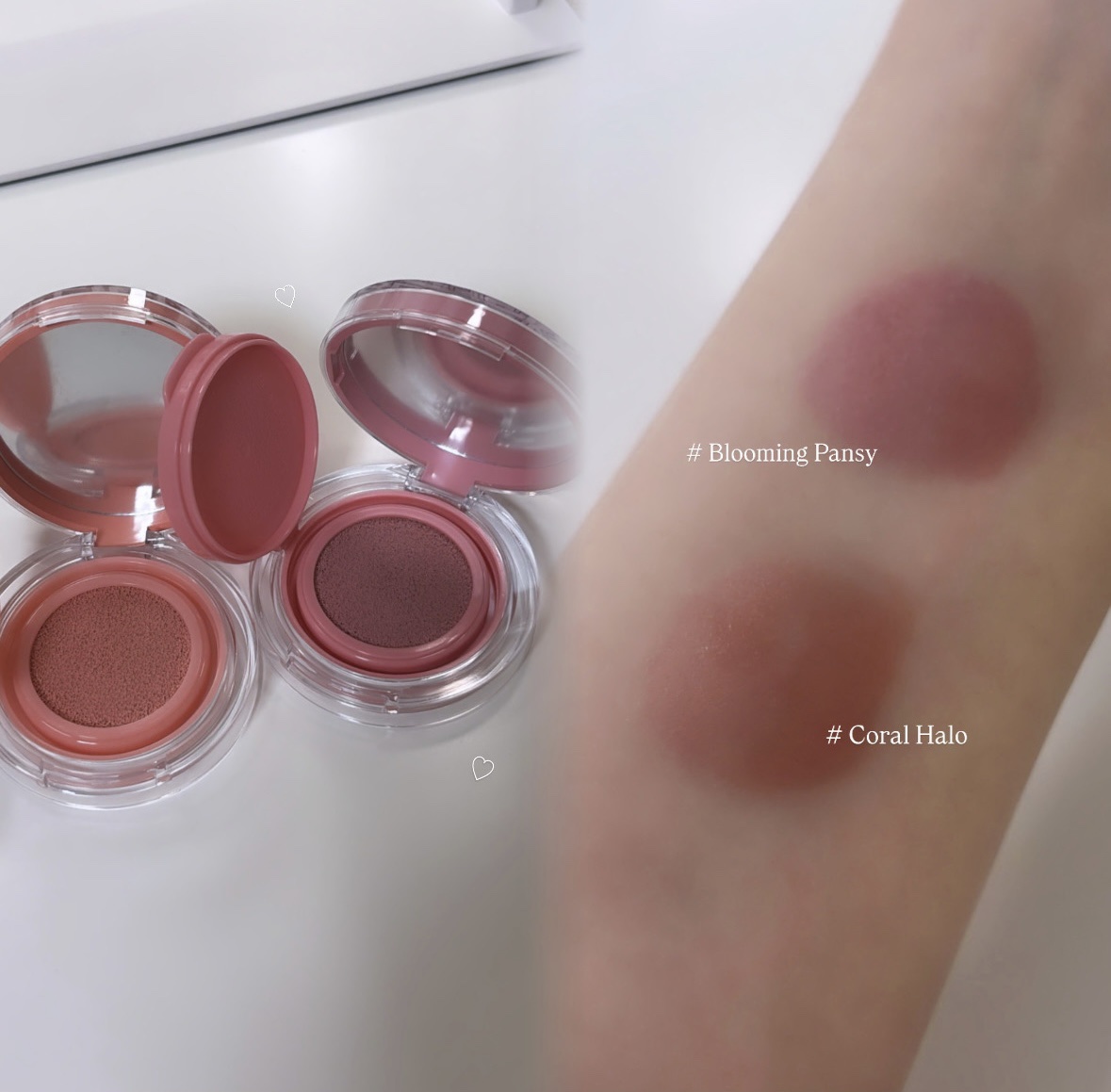 アーティストクッションブラッシュ/JUNG SAEM MOOL/リキッドチークを使ったクチコミ（3枚目）