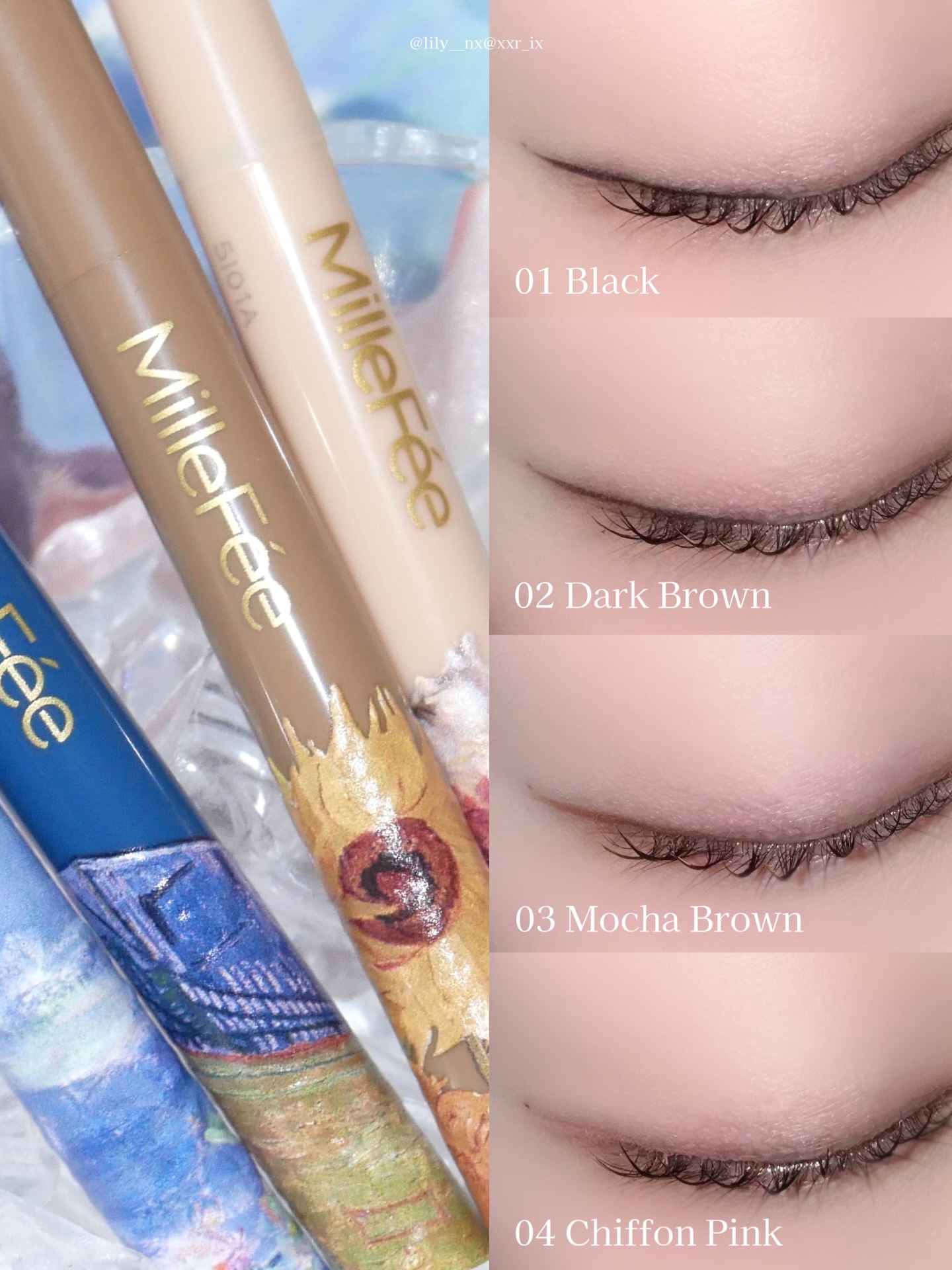 絵画ジェルアイライナー/MilleFée/ジェルアイライナーを使ったクチコミ（3枚目）