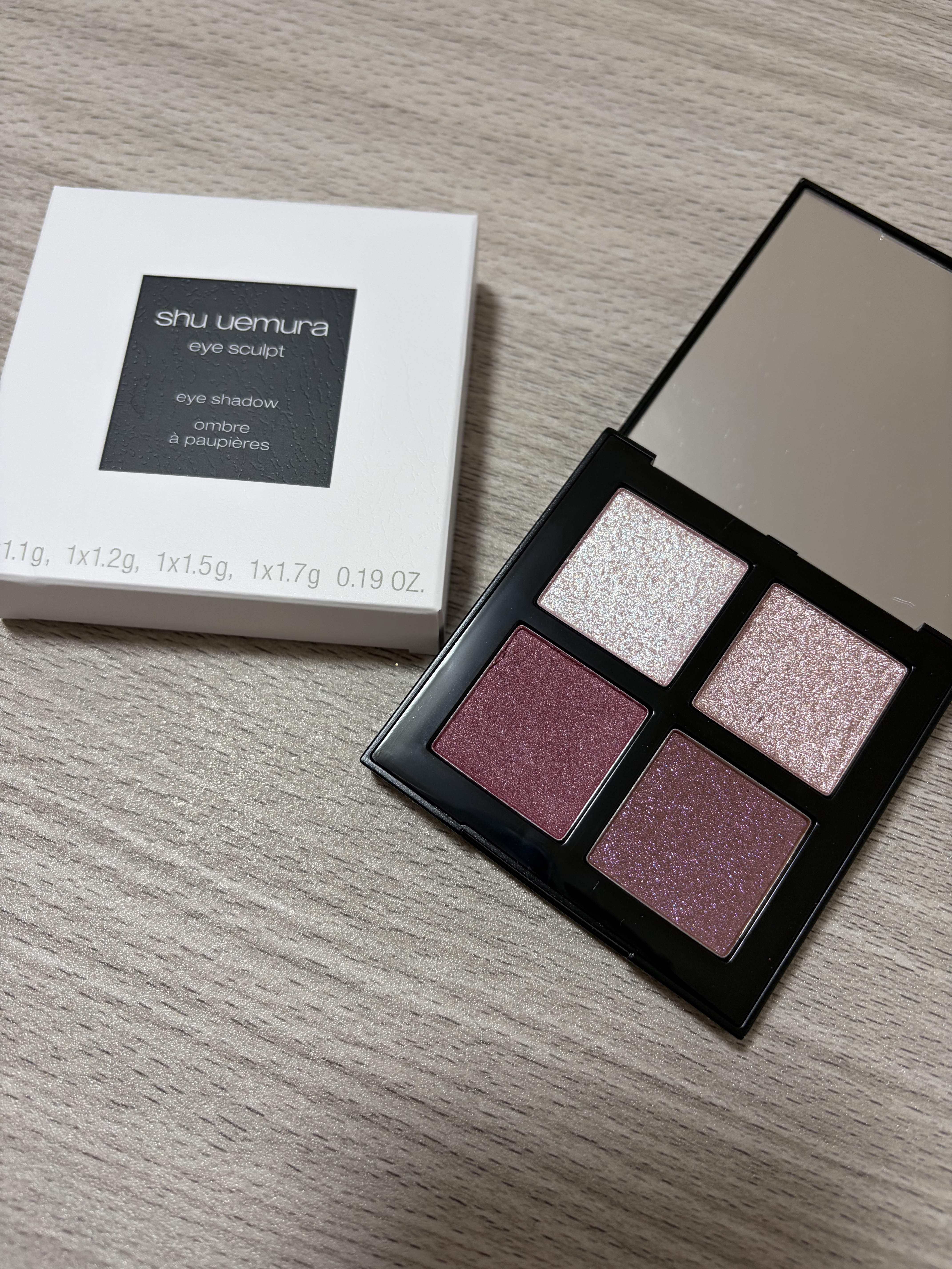 アイスカルプト/shu uemura/アイシャドウパレットを使ったクチコミ（1枚目）