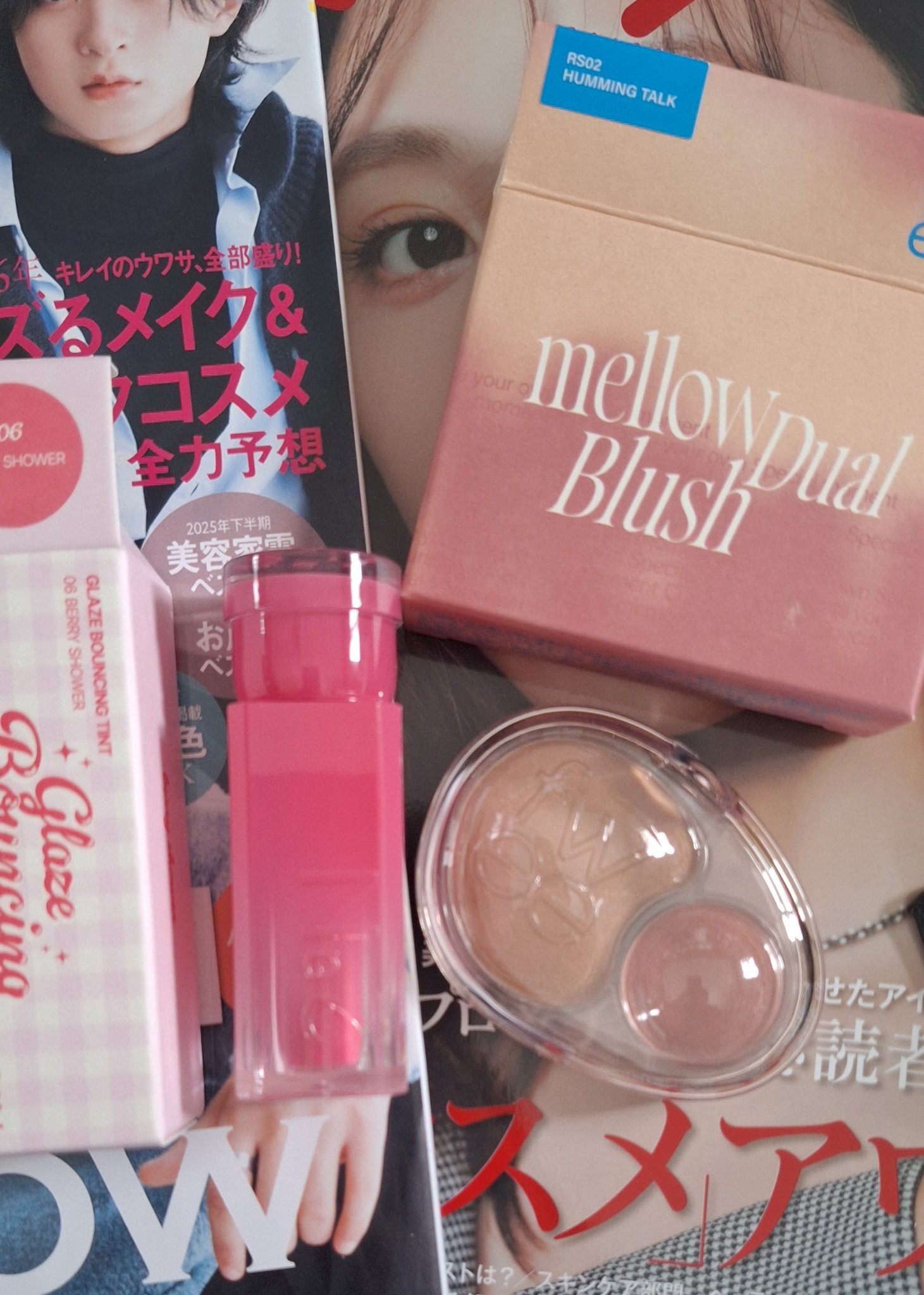 グレイズバウンシングティント 06 Berry Shower/2aN/リップティントを使ったクチコミ（2枚目）