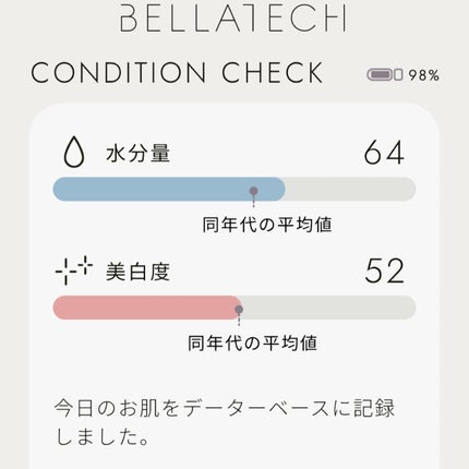 スキンスキャナー/BELLATECH/その他スキンケアグッズを使ったクチコミ(3枚目)