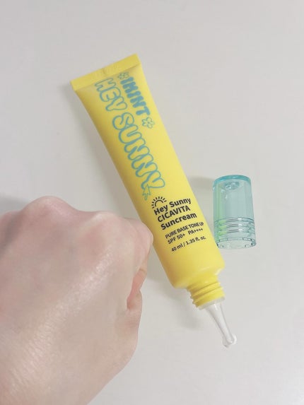 ヘイサニーサンクリーム/IMINT/日焼け止めクリームを使ったクチコミ(3枚目)