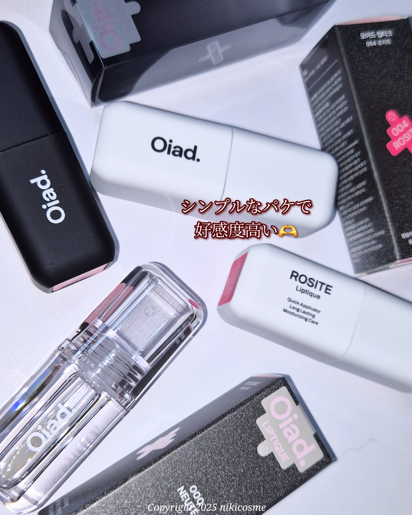 リップティーク 006 ウィント/oiad/口紅を使ったクチコミ（2枚目）