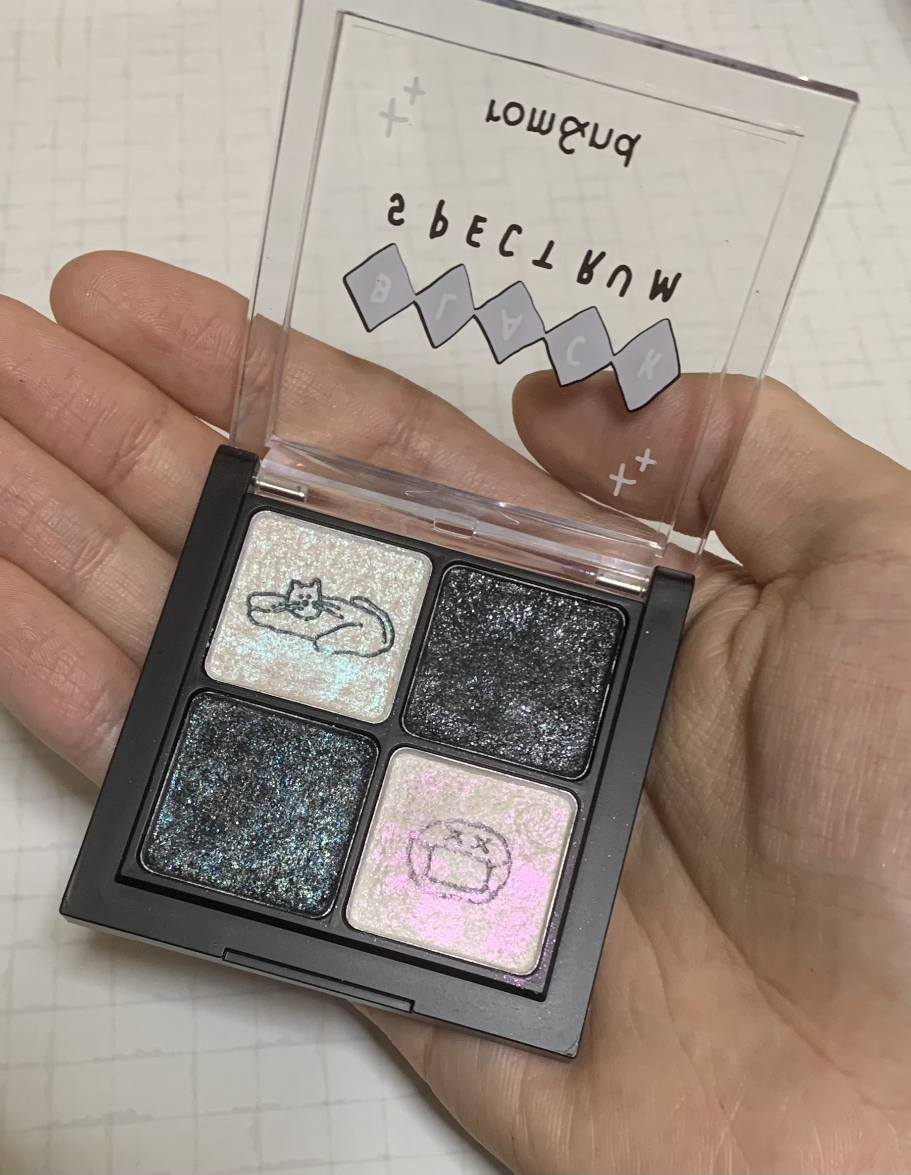 rom&nd ベターザンアイズのクチコミ「rom&nd / ロムアンド
ベターザンアイズ INAPSQUAREコラボ
B03 グリッツイ.....」（1枚目）