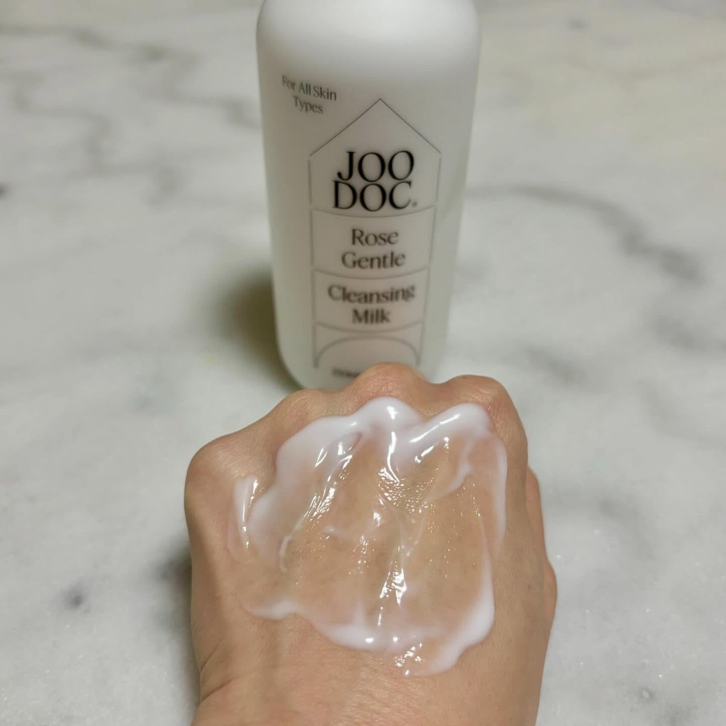 ローズジェントルクレンジングミルク/JOODOC/ミルククレンジングを使ったクチコミ(3枚目)