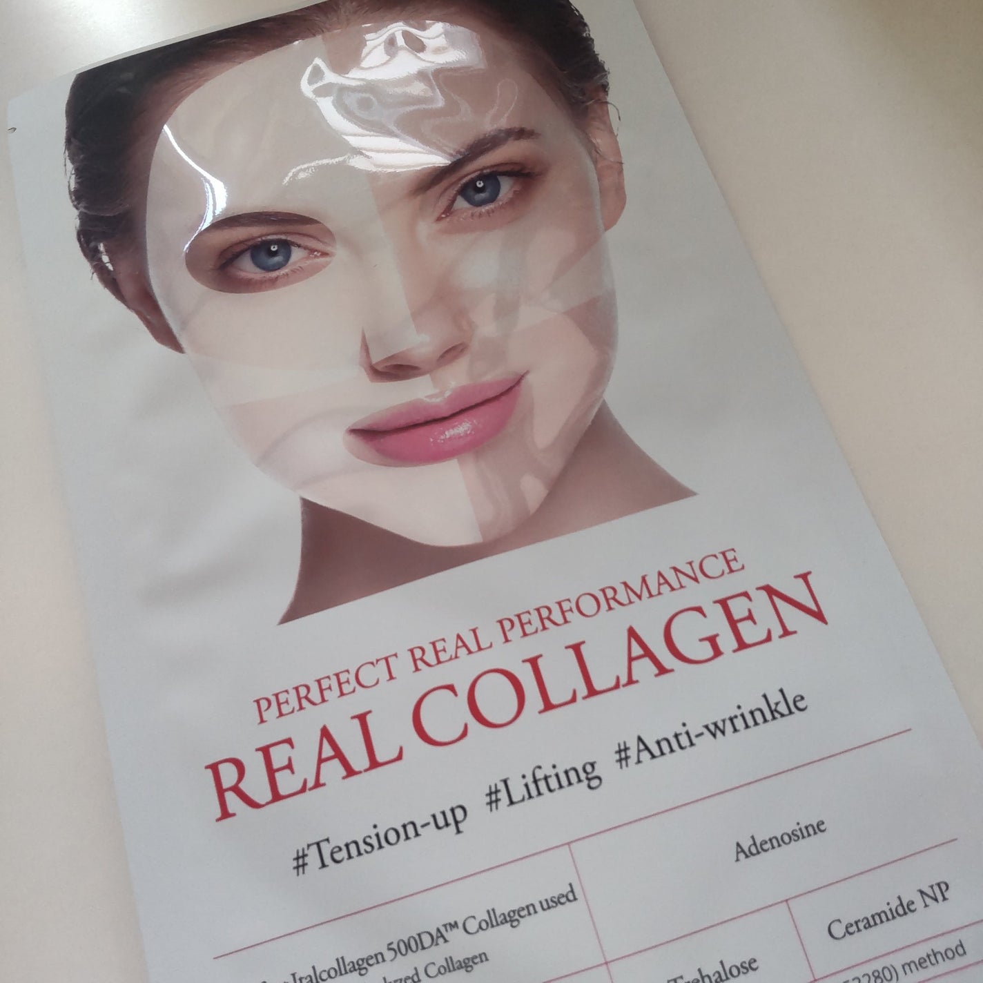 パーフェクト リアル パフォーマンス コラーゲンマスクパック /ダーマフィックス/シートマスク・パックを使ったクチコミ(3枚目)