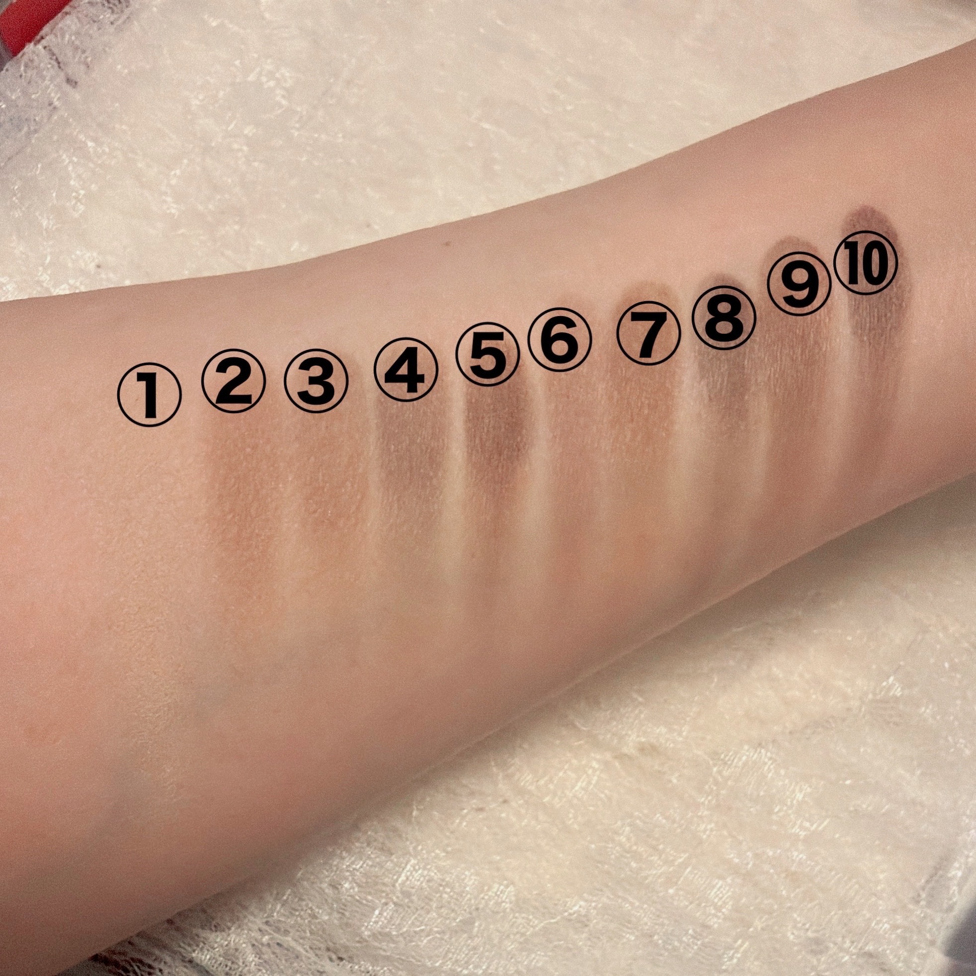 ライト オン アイズ シャドウ パレット/Lummir/アイシャドウパレットを使ったクチコミ（3枚目）