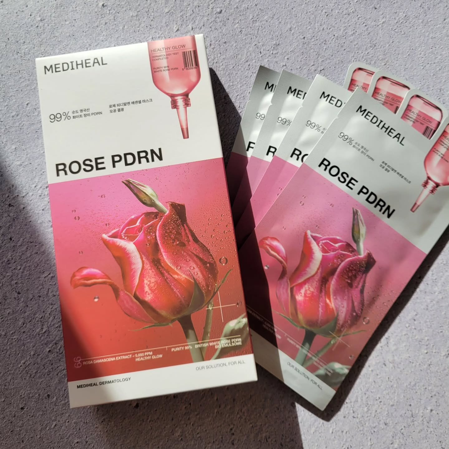 ローゼPDRNエッセンシャルマスクヘルシーグロウ/MEDIHEAL/シートマスク・パックを使ったクチコミ（1枚目）