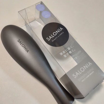 サロニア スムースシャインマルチケアブラシ/SALONIA/ヘアブラシを使ったクチコミ(1枚目)