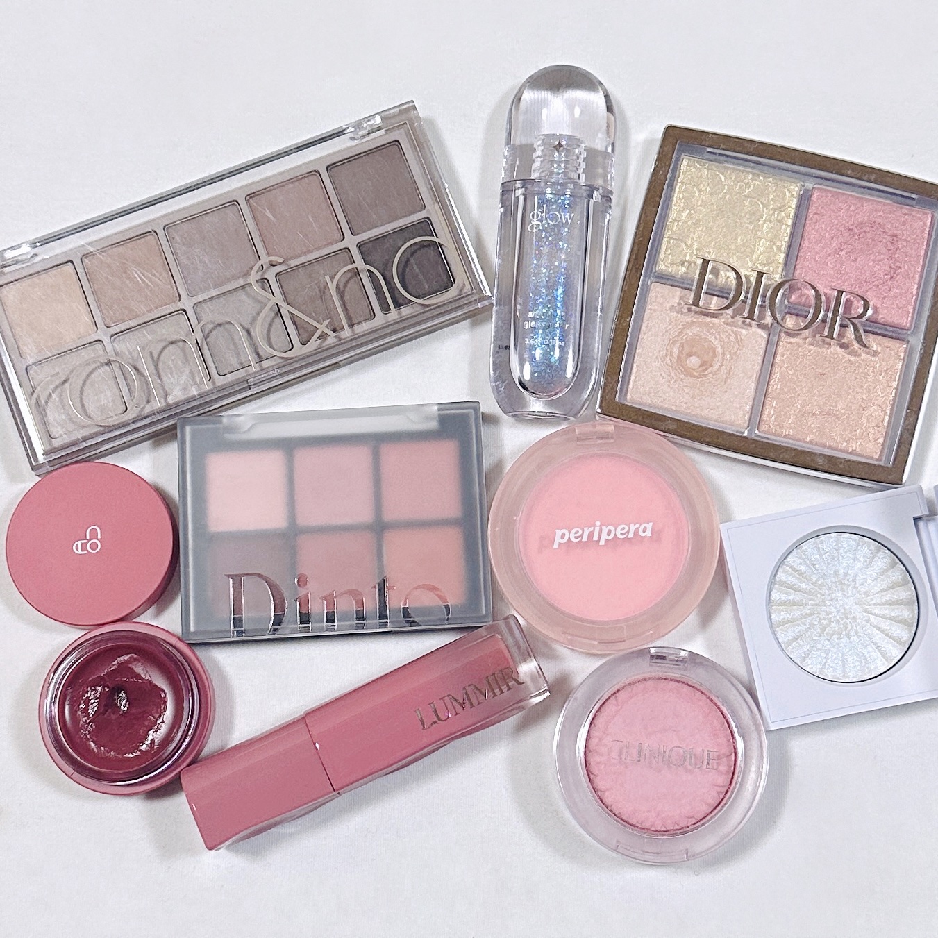 GLOWY TINT BALM 14 ピノバーム/AOU/リップグロスを使ったクチコミ（1枚目）