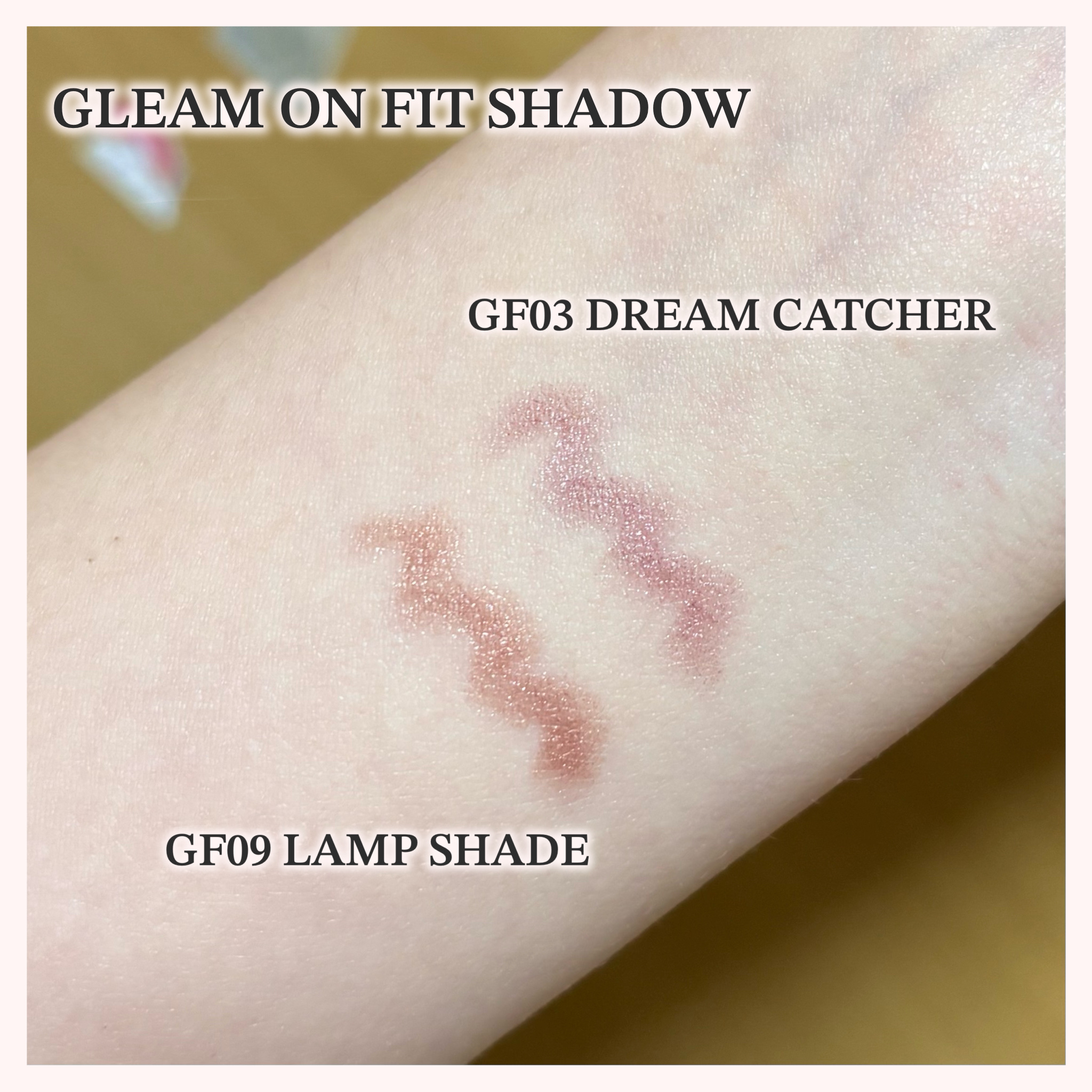 グリームオンフィットシャドウ/excel/スティックアイシャドウを使ったクチコミ（2枚目）