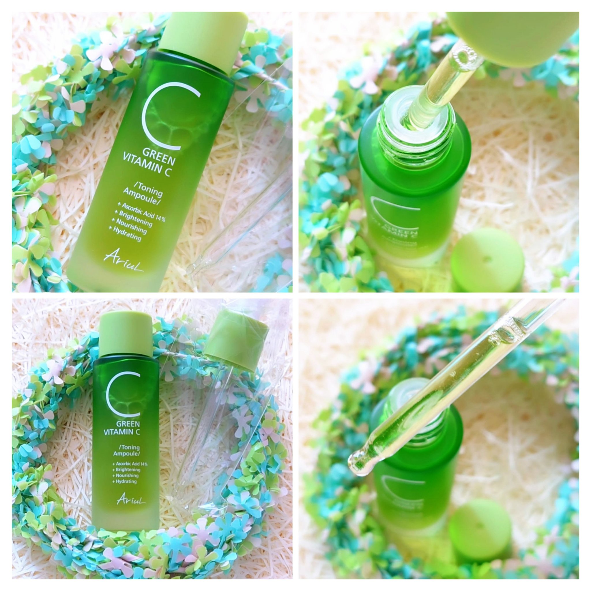 Ariul アリウル 💚
『グリーンビタミンC
トーニングアンプル』 30ml
Green Vitamin C Toning
Ampoule

Ariul様から
🎁いただきました🐦
ありがとうございます💗

🪷 少〜し
とろんとし