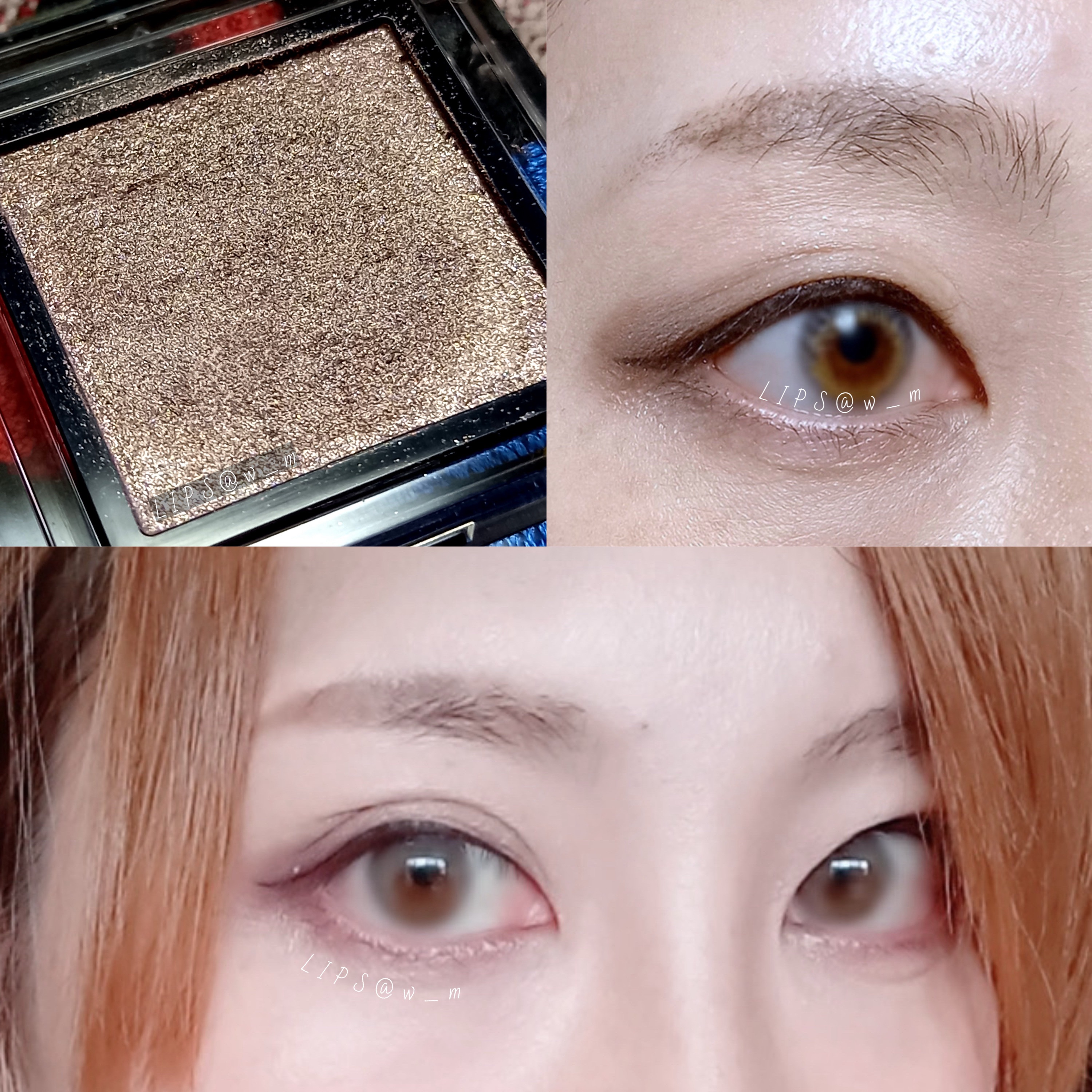 アディクション ザ アイシャドウ パール 010P Flash Back/ADDICTION/単色アイシャドウを使ったクチコミ（1枚目）