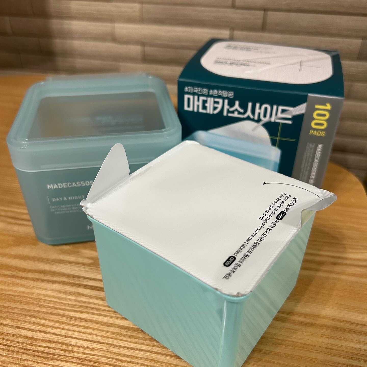 マデカソサイド ブレミッシュパッド/MEDIHEAL/トナーパッドを使ったクチコミ（3枚目）