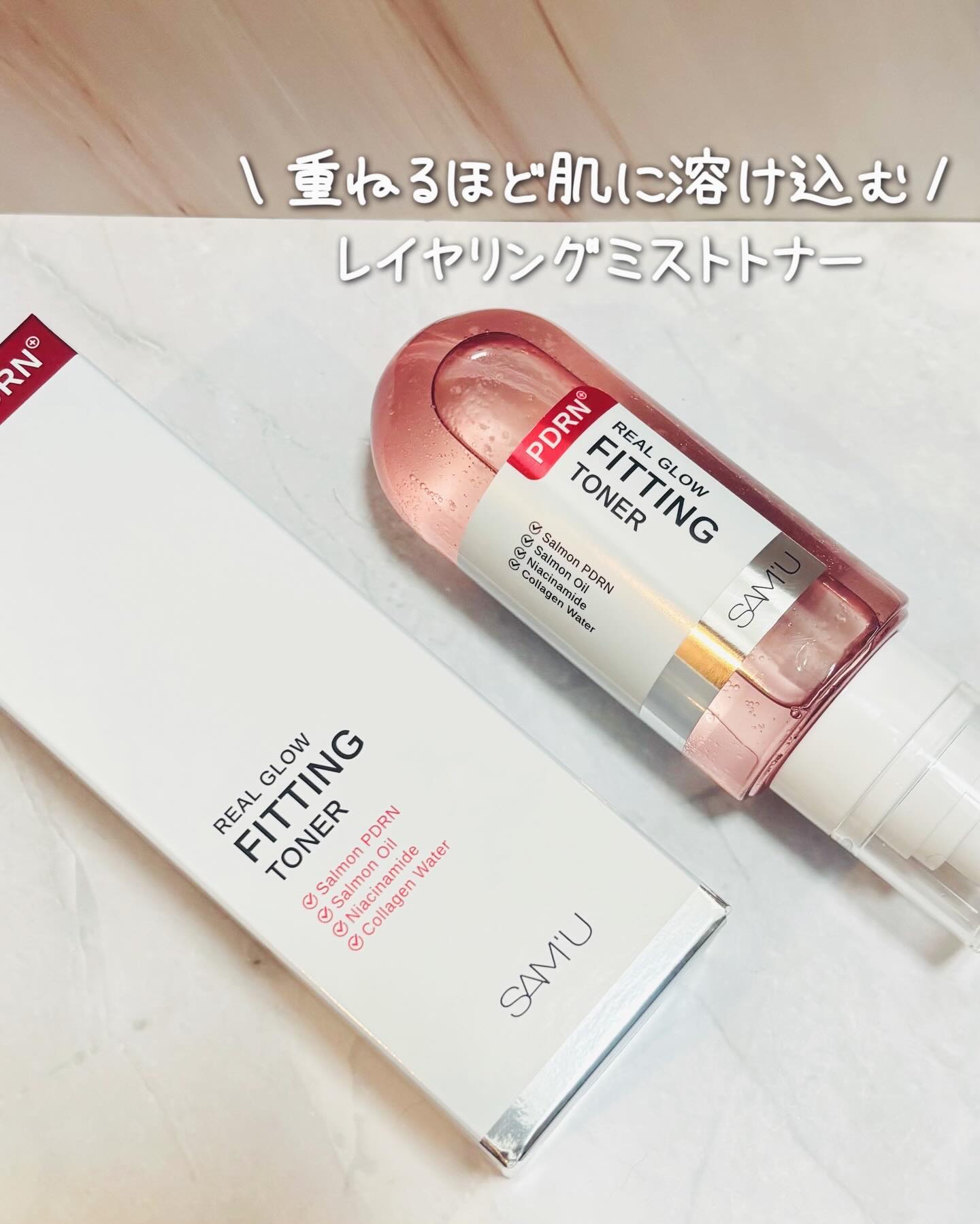 PDRNリアルグロウフィッティングトナー/SAM'U/ミスト状化粧水を使ったクチコミ（1枚目）