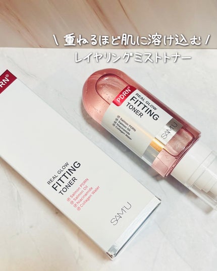 PDRNリアルグロウフィッティングトナー/SAM'U/ミスト状化粧水を使ったクチコミ(1枚目)