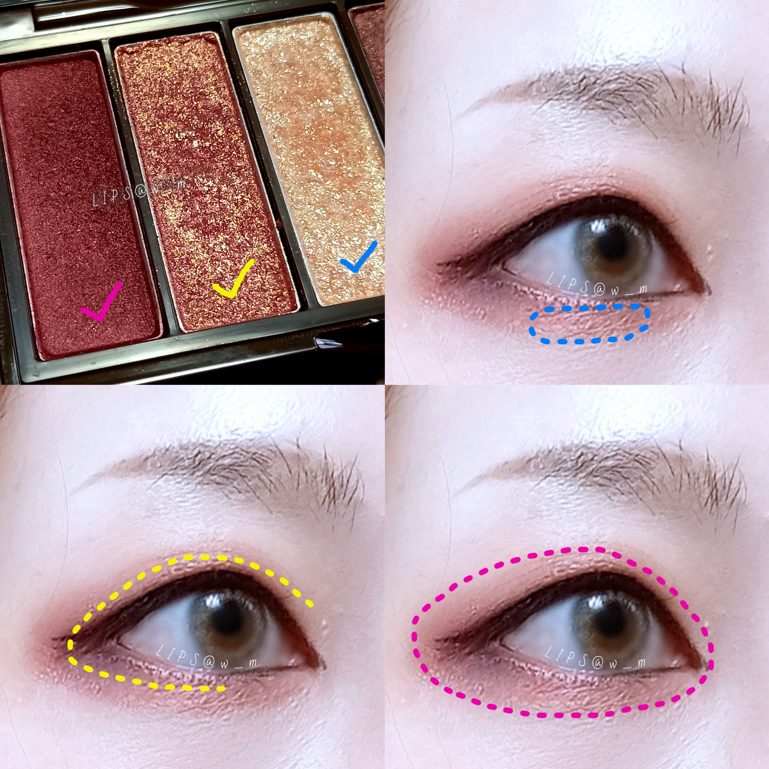 ルドルフ プレイカラー アイシャドウミニ トナカイ/ETUDE/アイシャドウパレットを使ったクチコミ（2枚目）