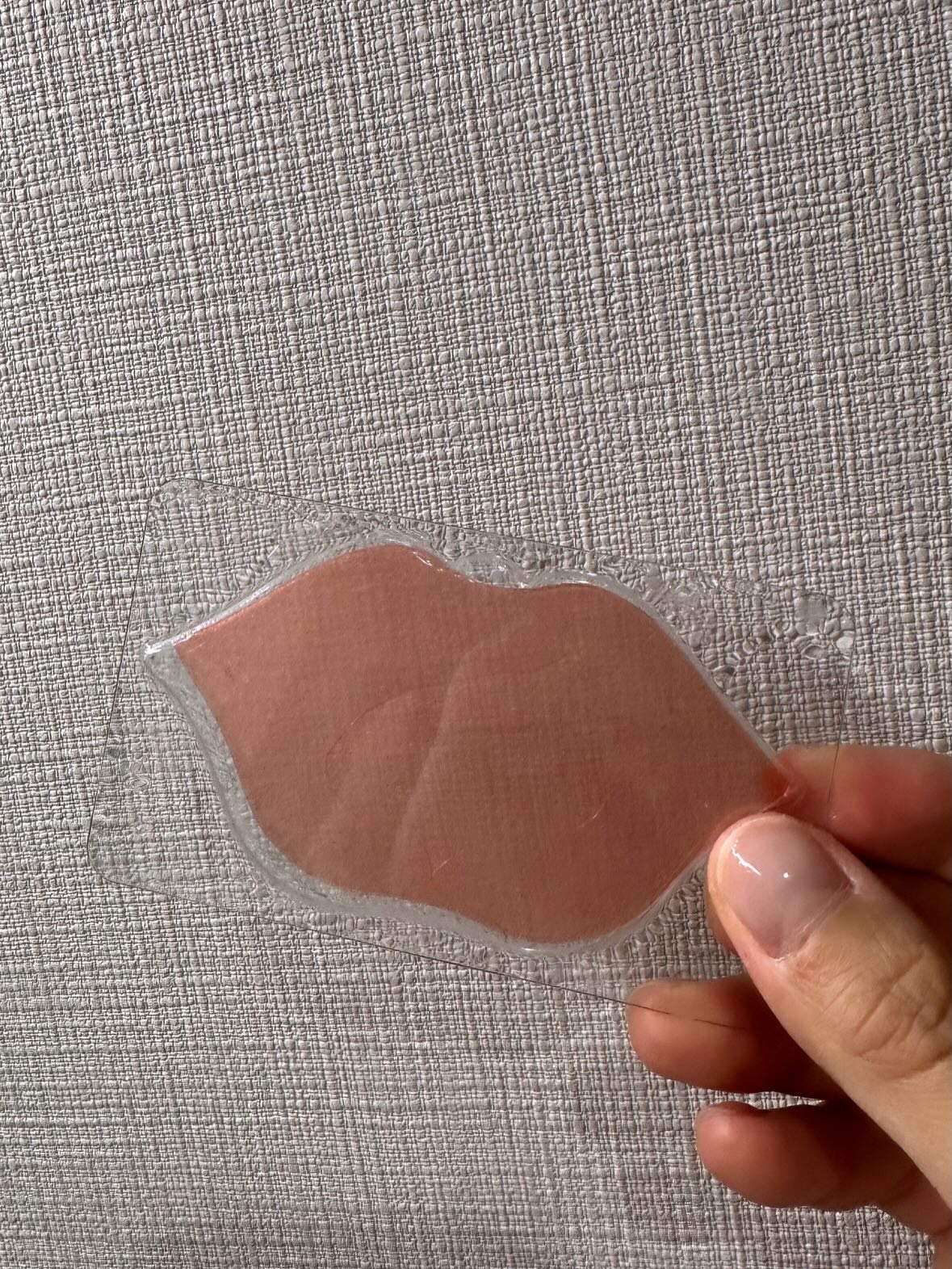 リップマスク ローズ/KOCOSTAR(ココスター)/シートマスク・パックを使ったクチコミ（3枚目）