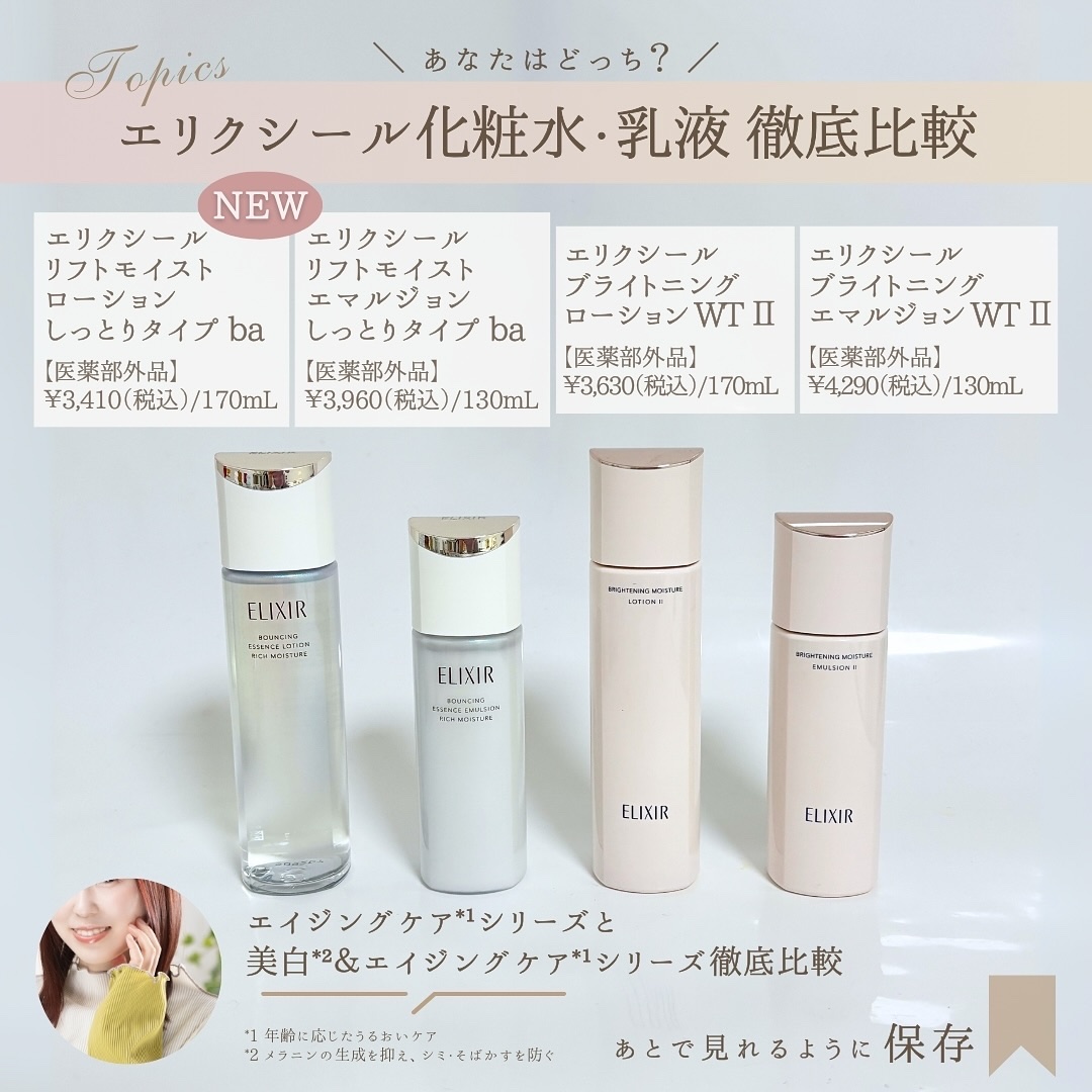 リフトモイスト ローション ＳＰ II /エリクシール/化粧水を使ったクチコミ（2枚目）