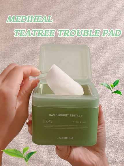 ティーツリー トラブルパッド/MEDIHEAL/トナーパッドを使ったクチコミ(2枚目)