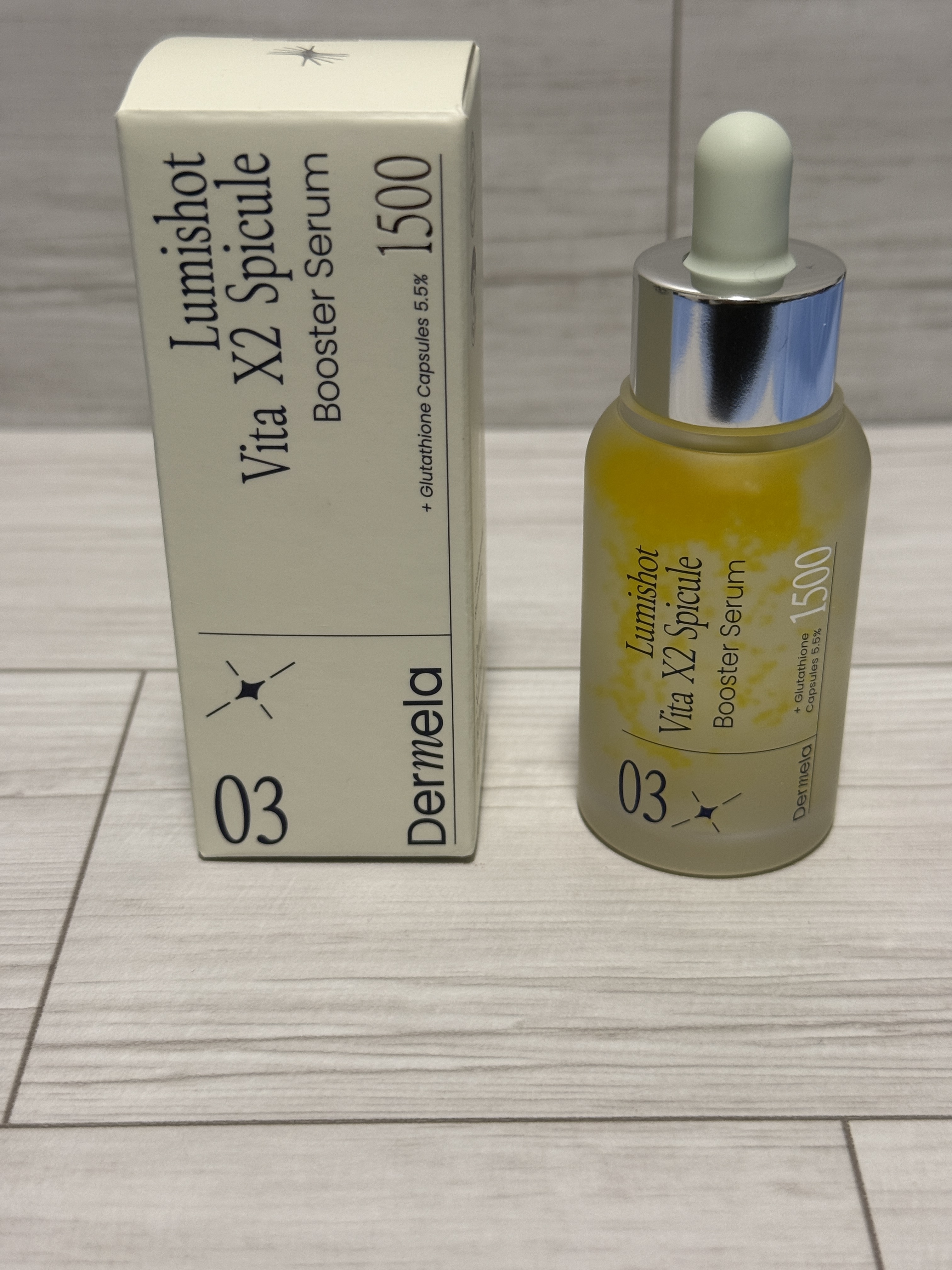 ダーメラ ルミショット・Wビタセラム/Dermela/美容液を使ったクチコミ（1枚目）