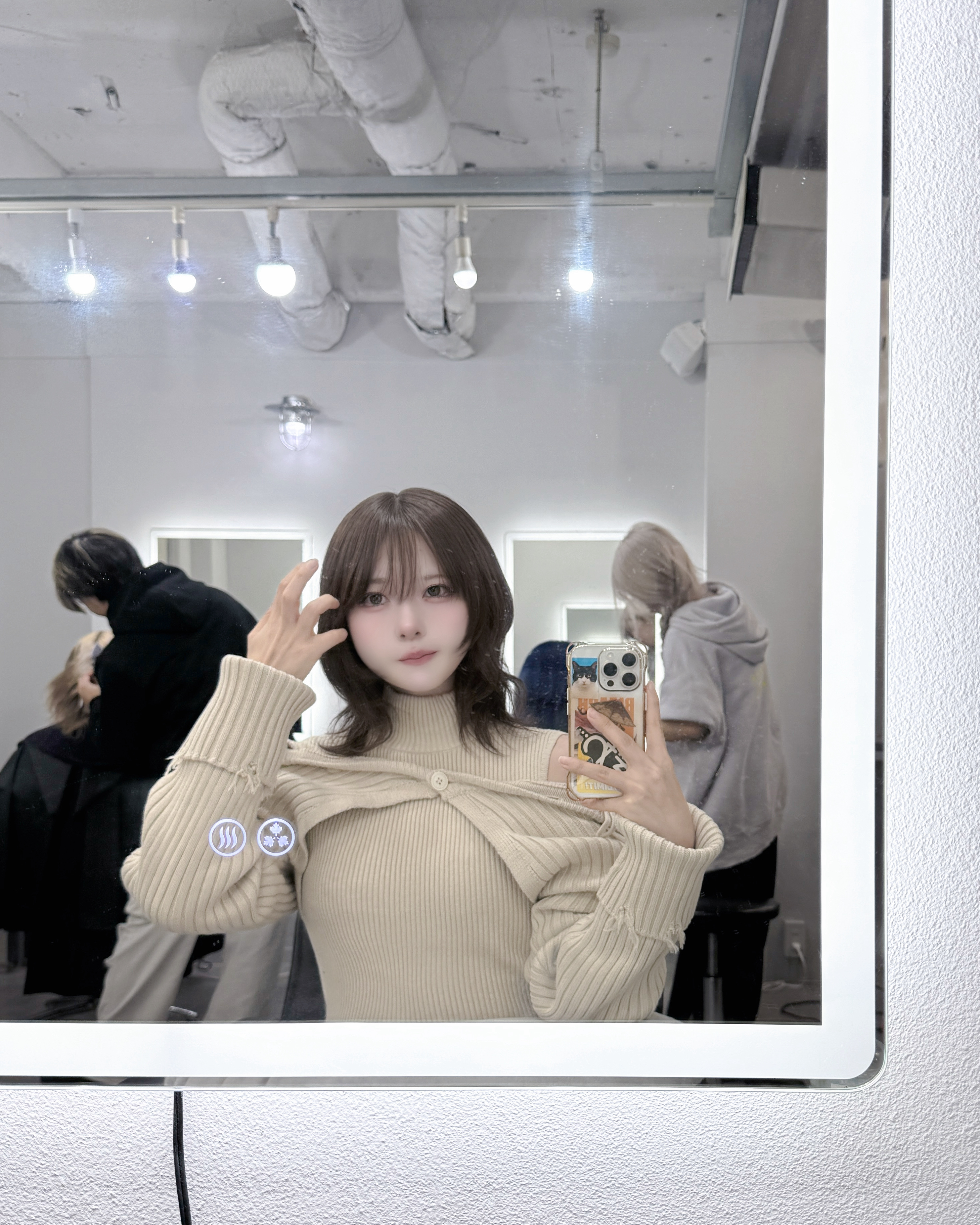 つやつや天然毛のミックスブラシ/マペペ/ヘアブラシを使ったクチコミ（2枚目）