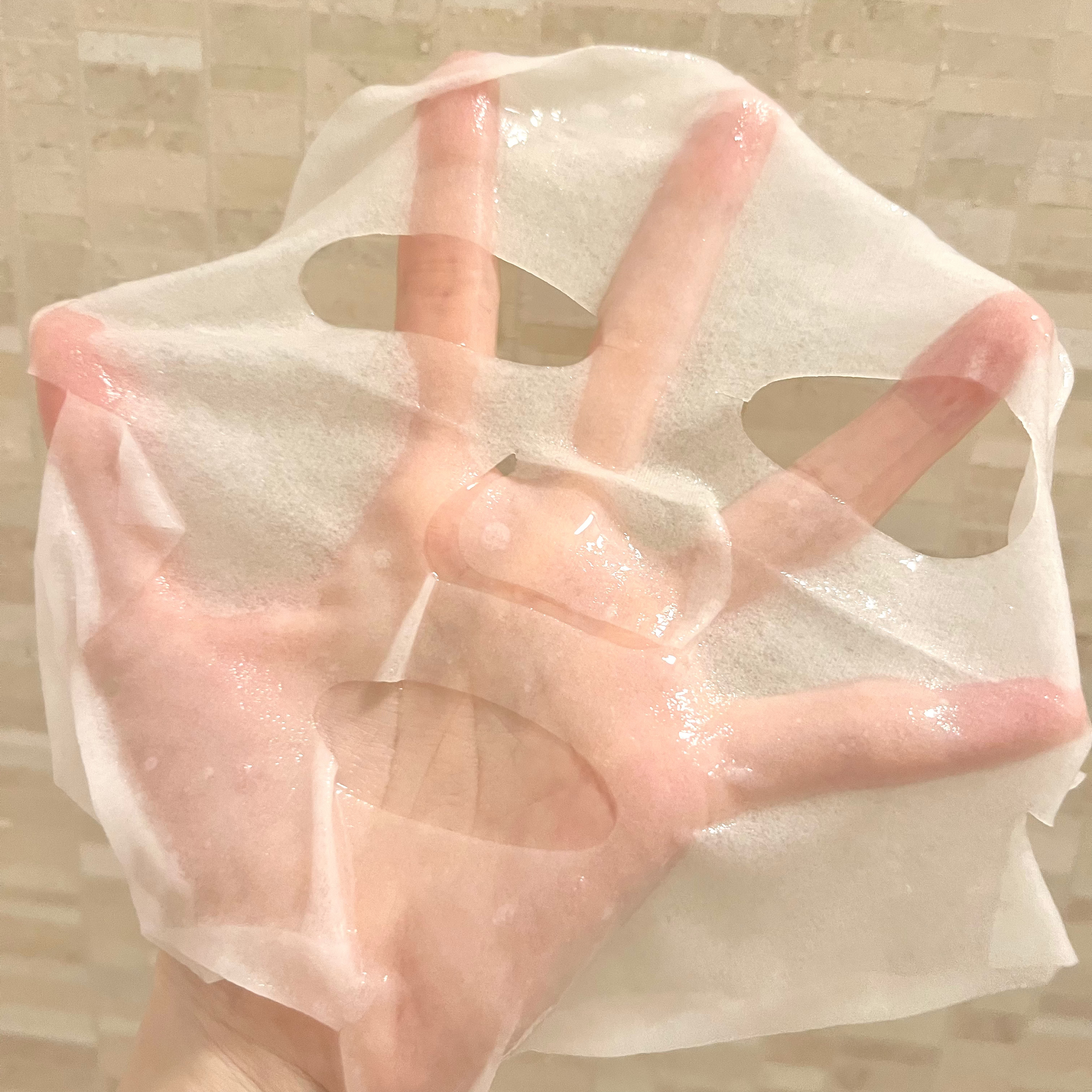 ローゼPDRNエッセンシャルマスクヘルシーグロウ/MEDIHEAL/シートマスク・パックを使ったクチコミ（3枚目）