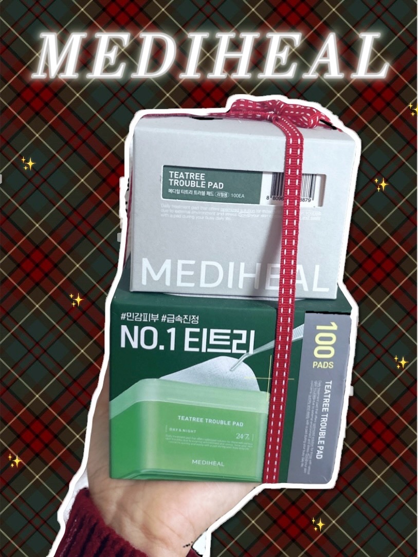 ティーツリー トラブルパッド/MEDIHEAL/トナーパッドを使ったクチコミ（1枚目）