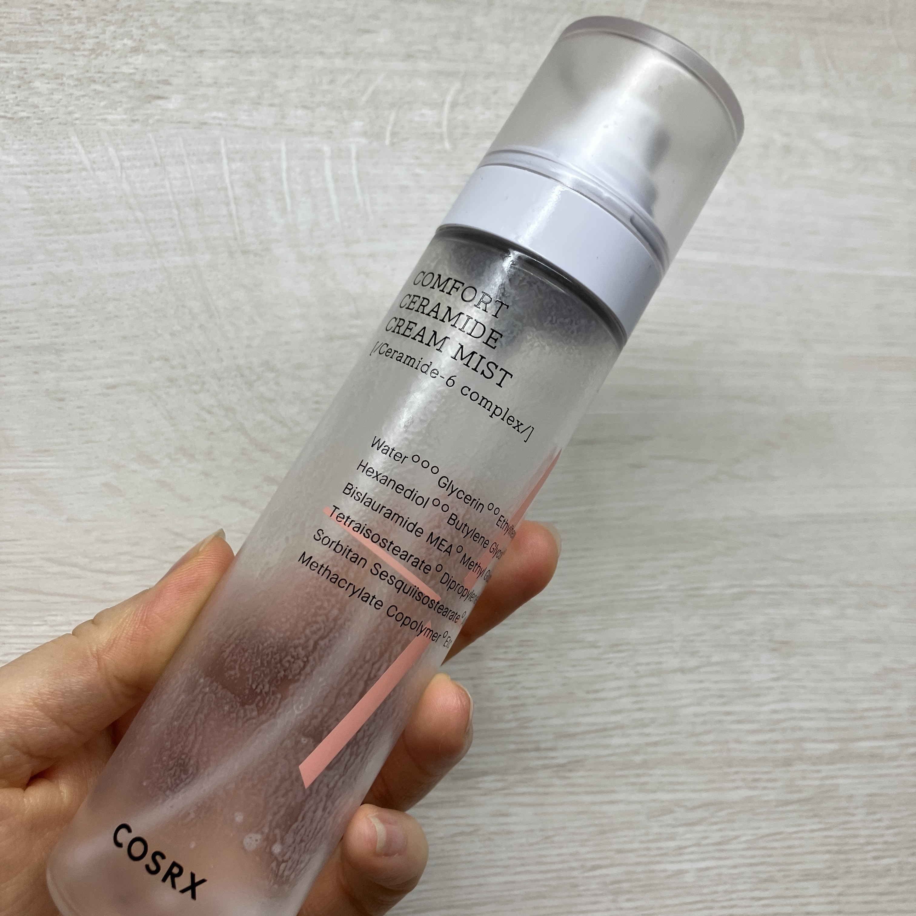 バランシウムコンフォートセラミドクリームミスト /COSRX/ミスト状化粧水を使ったクチコミ（1枚目）