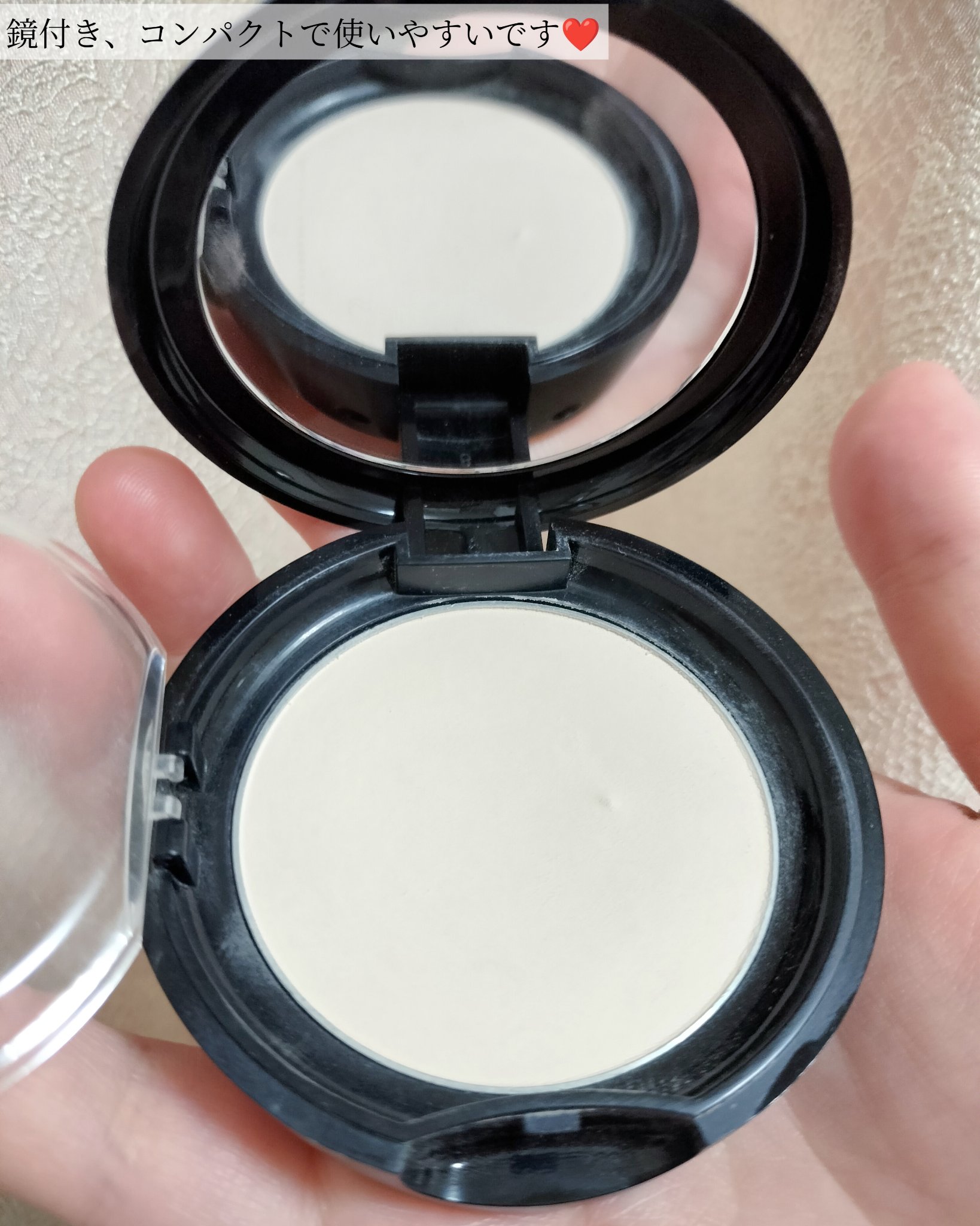 ブラーパウダーパクト/ABOUT TONE/プレストパウダーを使ったクチコミ（3枚目）