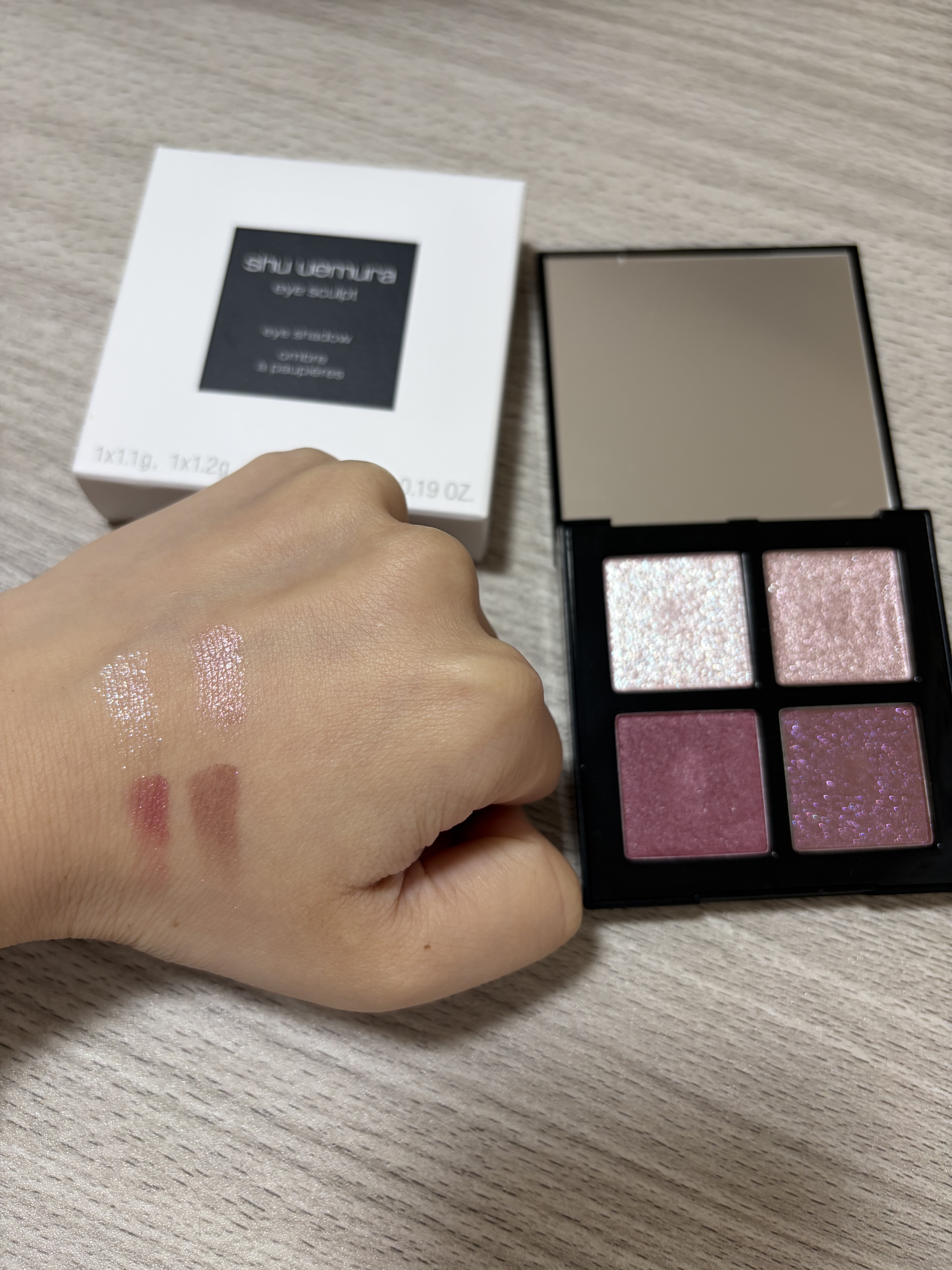 アイスカルプト/shu uemura/アイシャドウパレットを使ったクチコミ（2枚目）