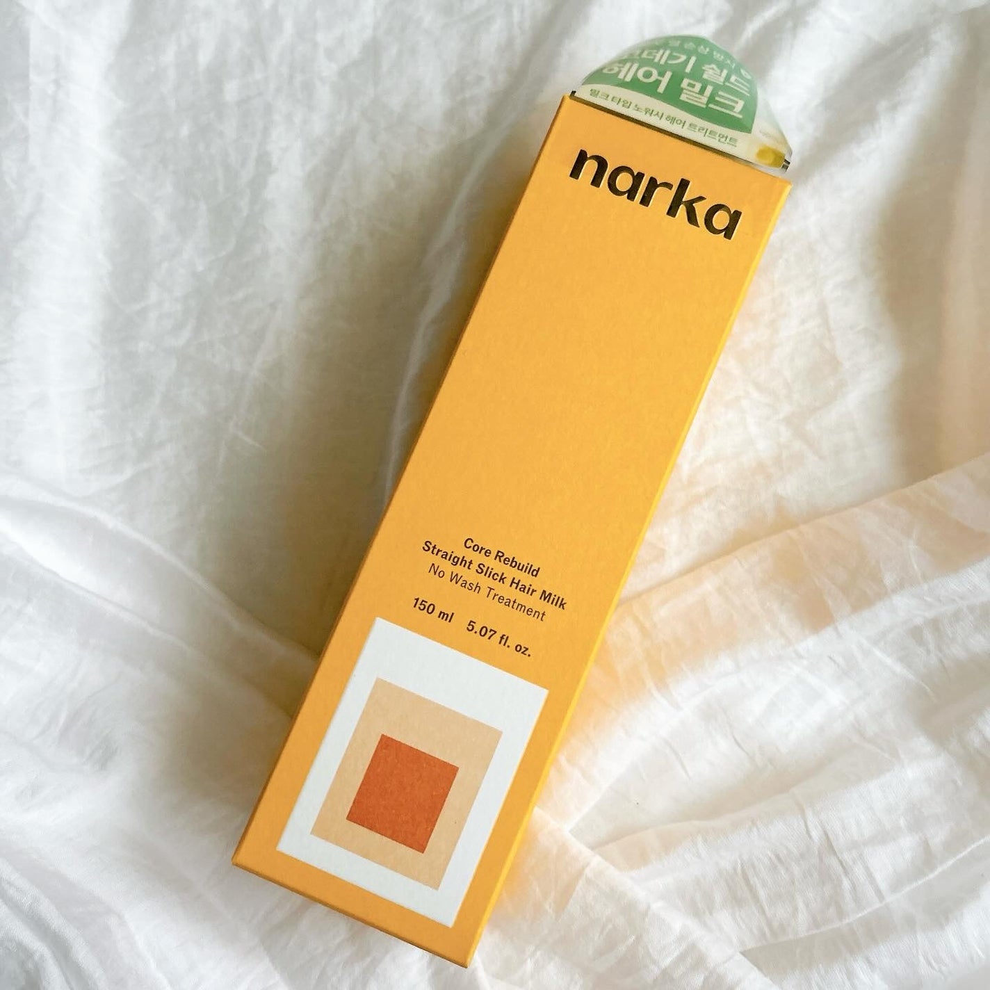 ストレートスリックヘアミルク/narka/ヘアミルクを使ったクチコミ(6枚目)