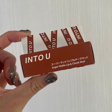 スーパーマットリップ&チークマッド/INTO U/口紅を使ったクチコミ(1枚目)